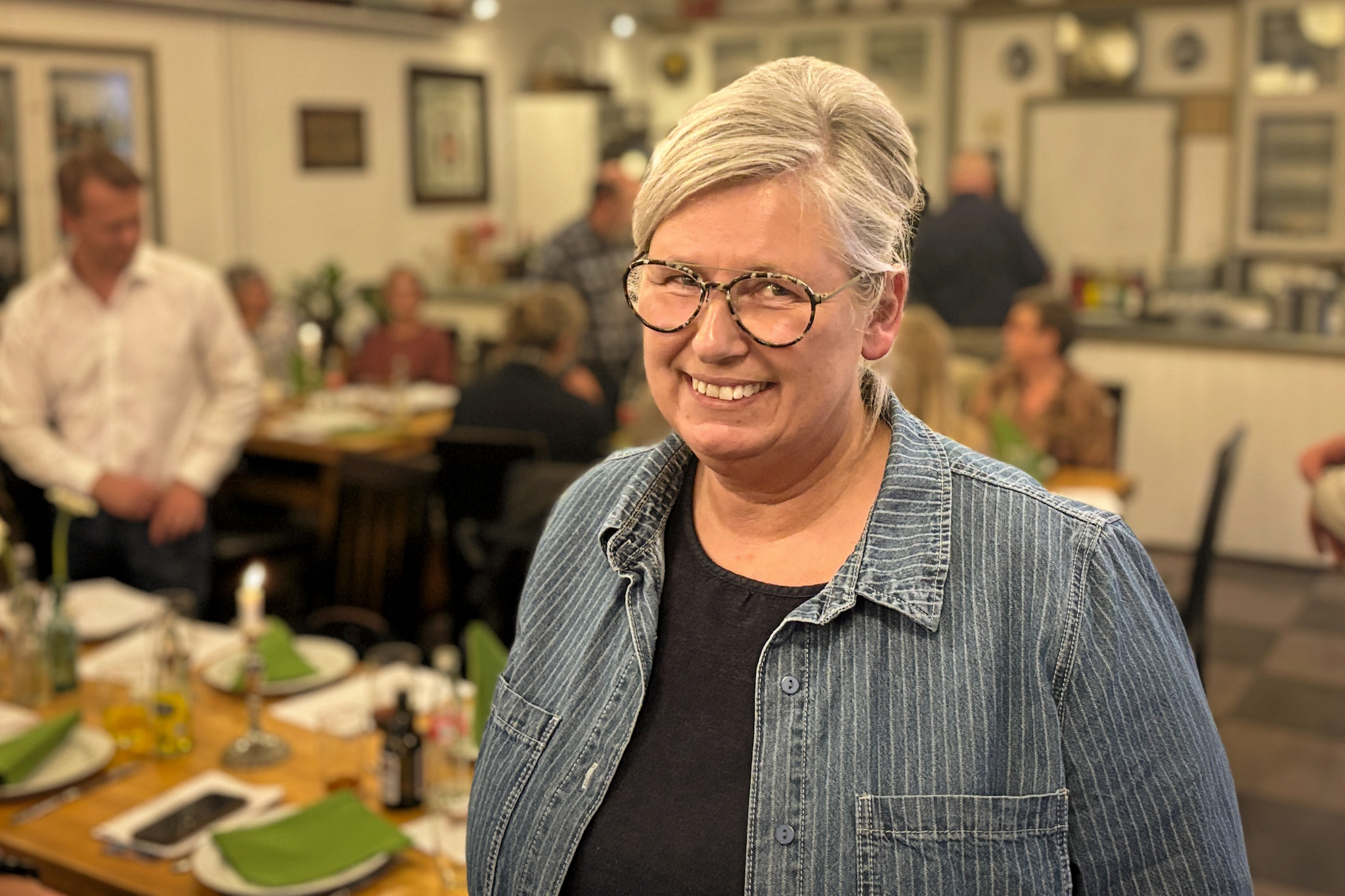 Der var ingen kommentarer, kun klapsalver, da Møn Handels formand, Tina Olsen, holdt sin årsberetning til generalforsamlingen.