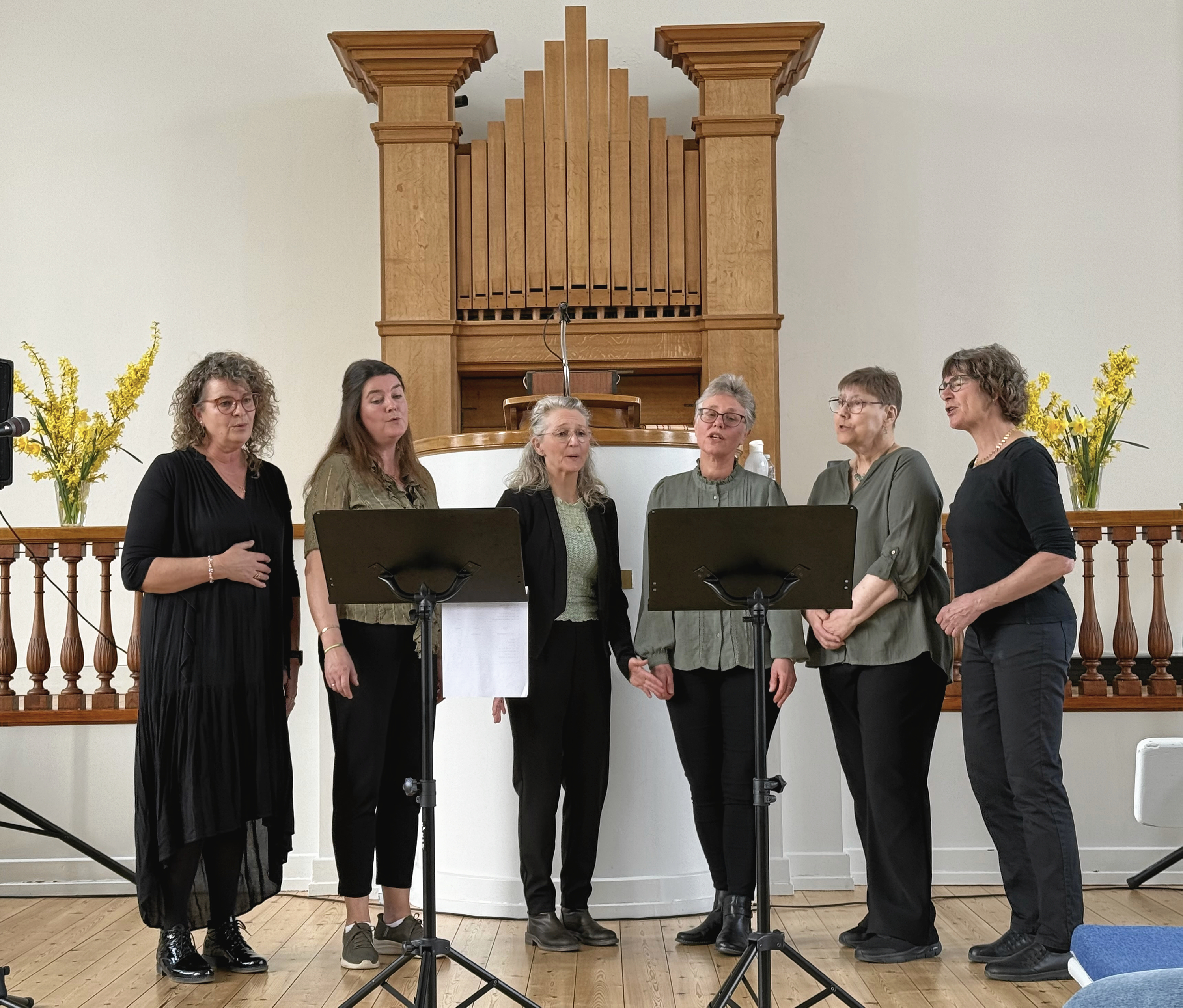 Koret A'Capella har i nu 20 år har sunget sammen hver uge i Gilleleje.