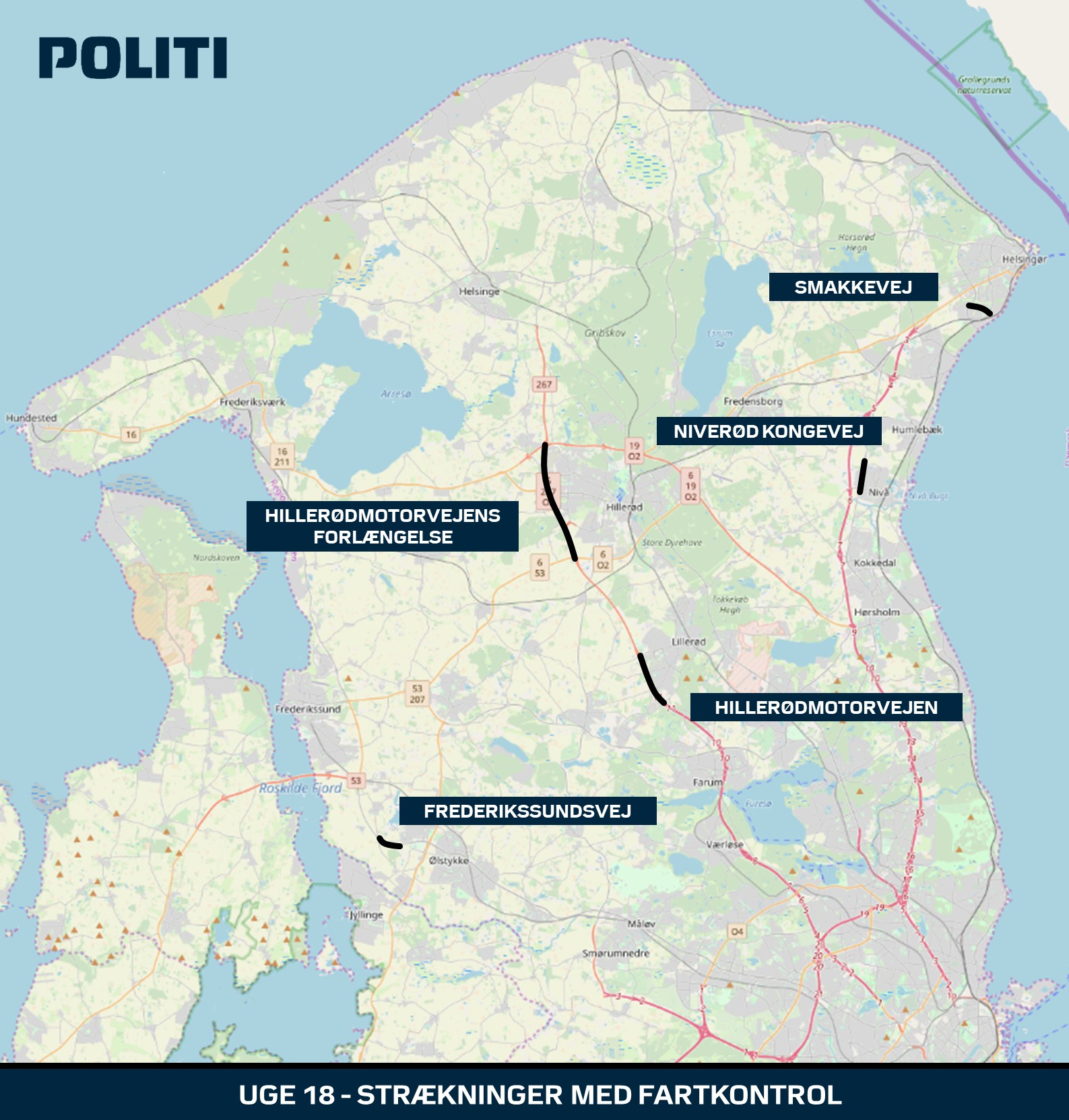 Her står Nordsjællands Politi i denne uge.