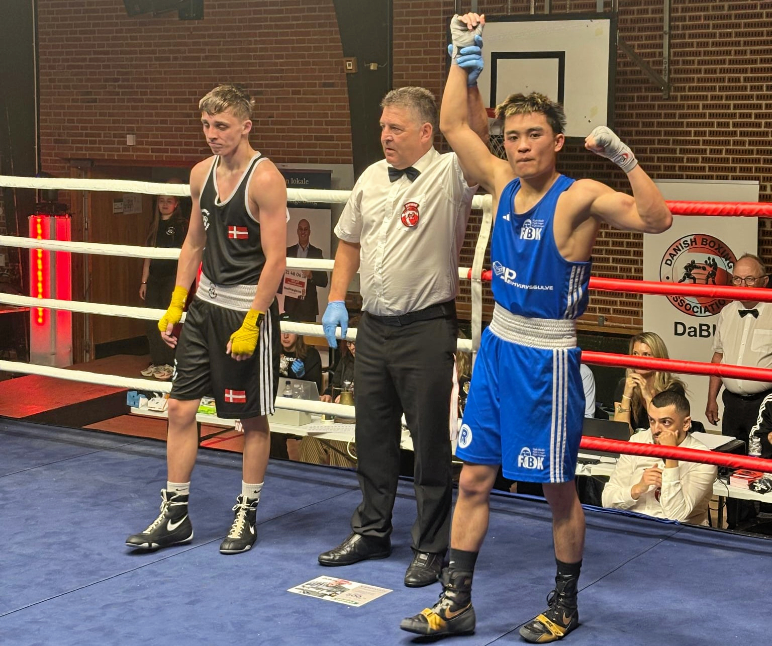 Hans Christian Taasti beviste endnu en gang, at han hører til blandt landets bedste boksere i sin vægtklasse og aldersgruppe