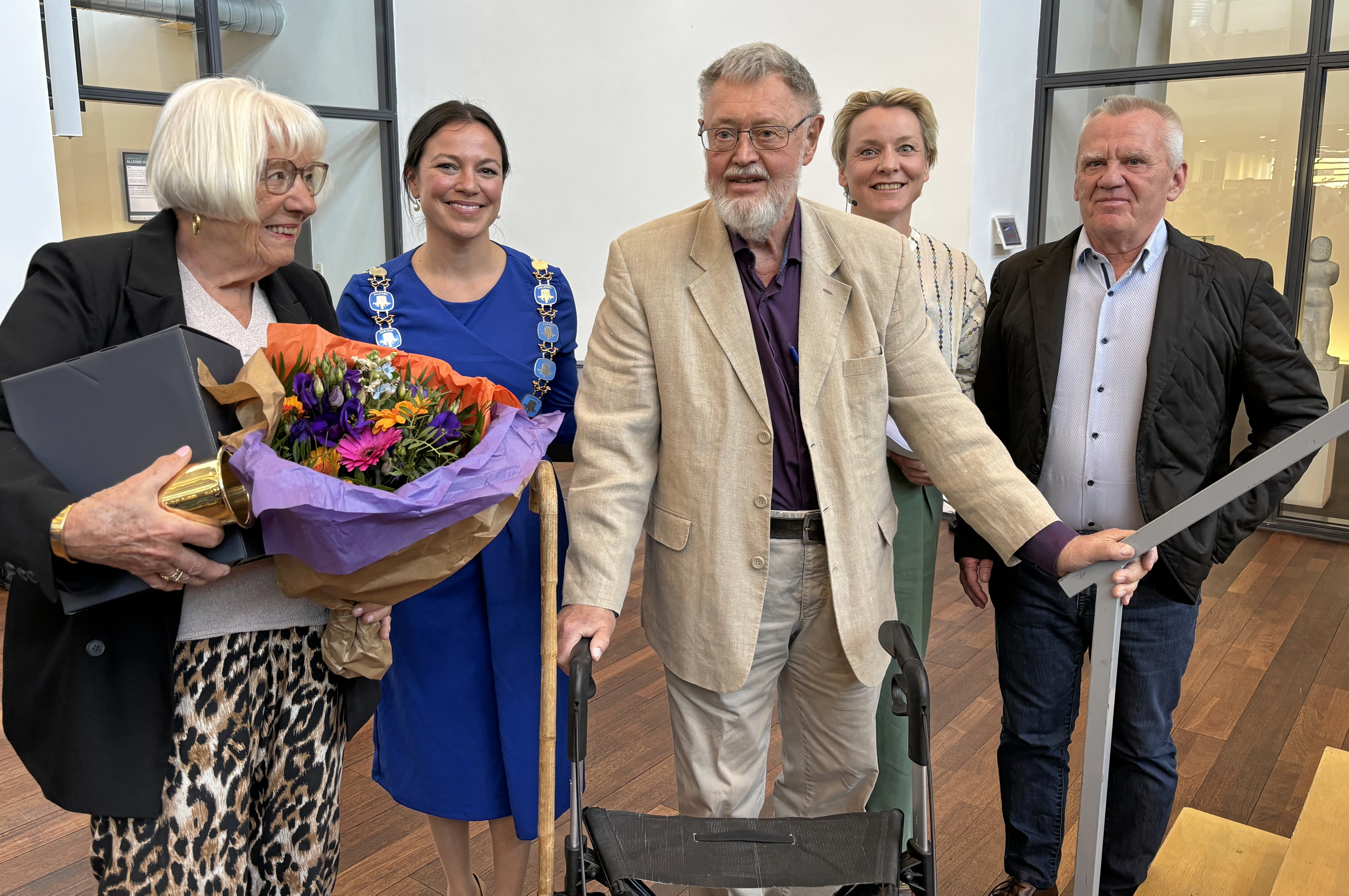 Prisfest, Allerød, Jørgen Warberg, Clara Rao, Skulpturparken Allerød.