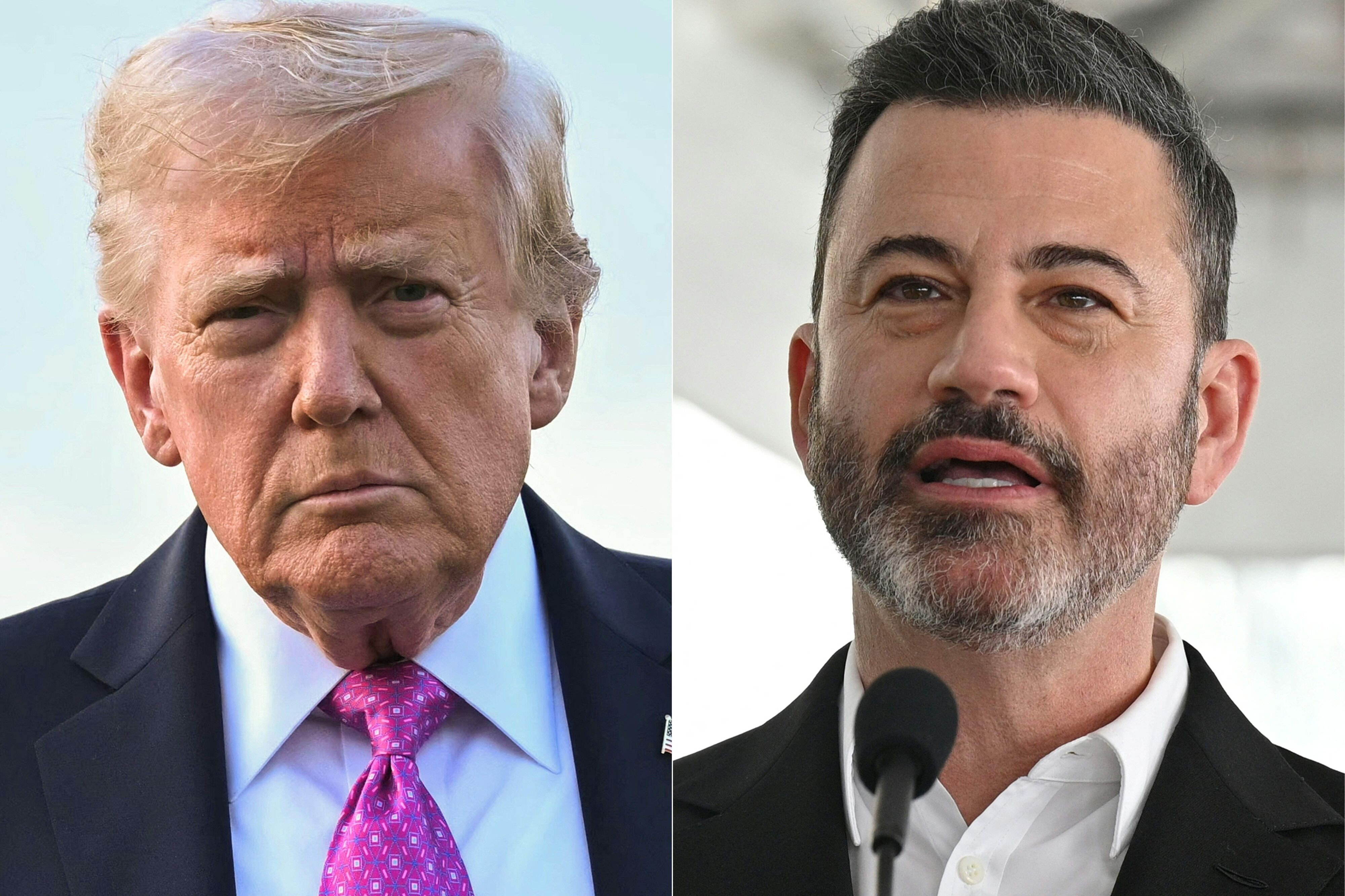 Trump har opfordret til, at talkshow-vært Jimmy Kimmel bliver fyret efter joke om Melania Trump. Kimmel har afvist, at han på nogen måde har opfordret til et attentat. (Arkivfoto).