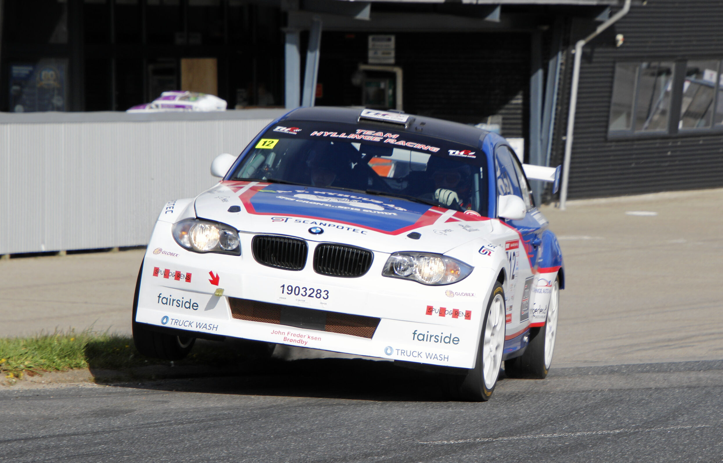 Prøven passede godt til den hurtige BMW M1, lyder dommen fra Team Hyllinge Racing.