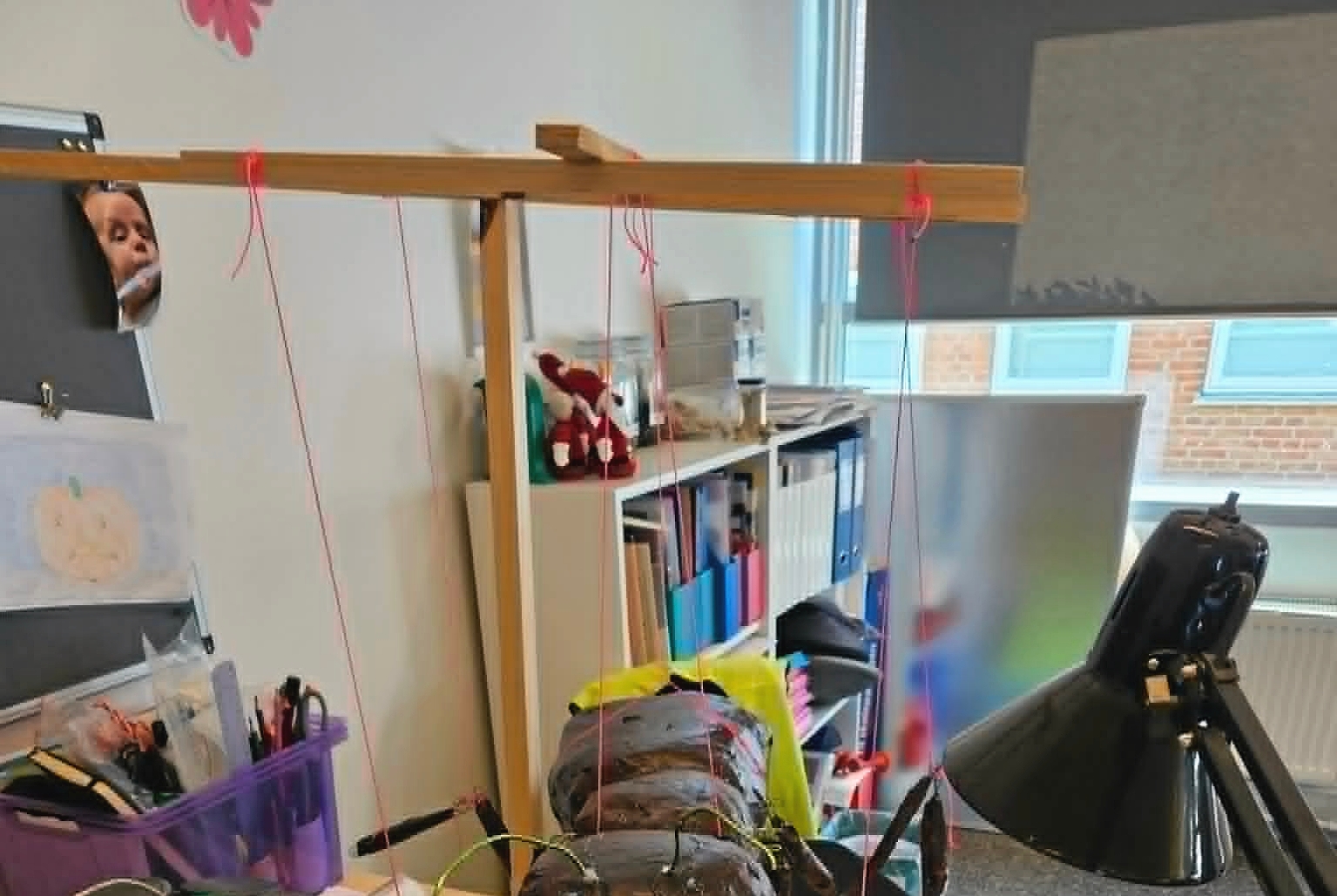 En af elevernes opgaver gik blandt andet ud på at bygge 3D-modeller af en myre. - Privatfoto En af elevernes opgaver gik blandt andet ud på at bygge 3D-modeller af en myre.