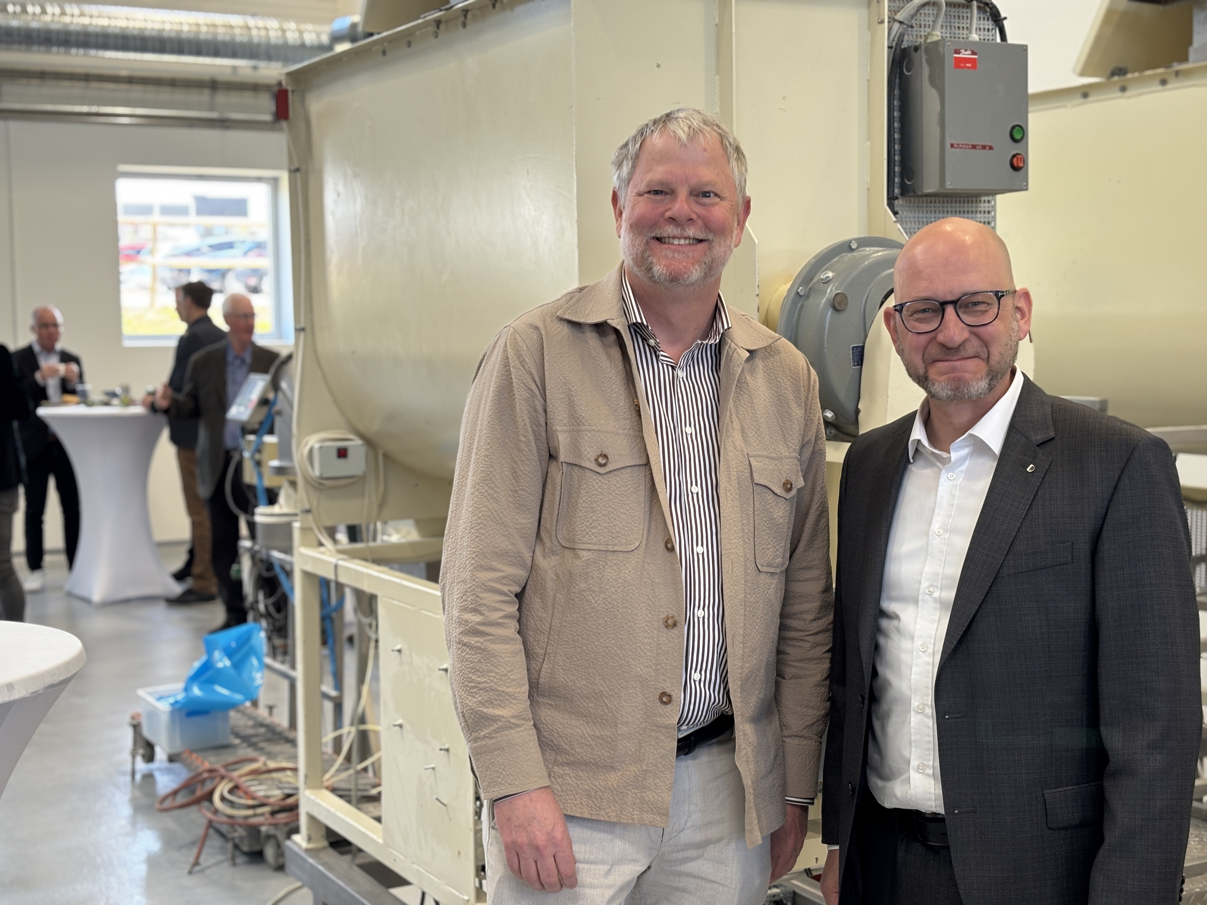 Det var en stolt direktør, der mødte Dagbladet ved Krytas indvigelse af deres nye fabrik.