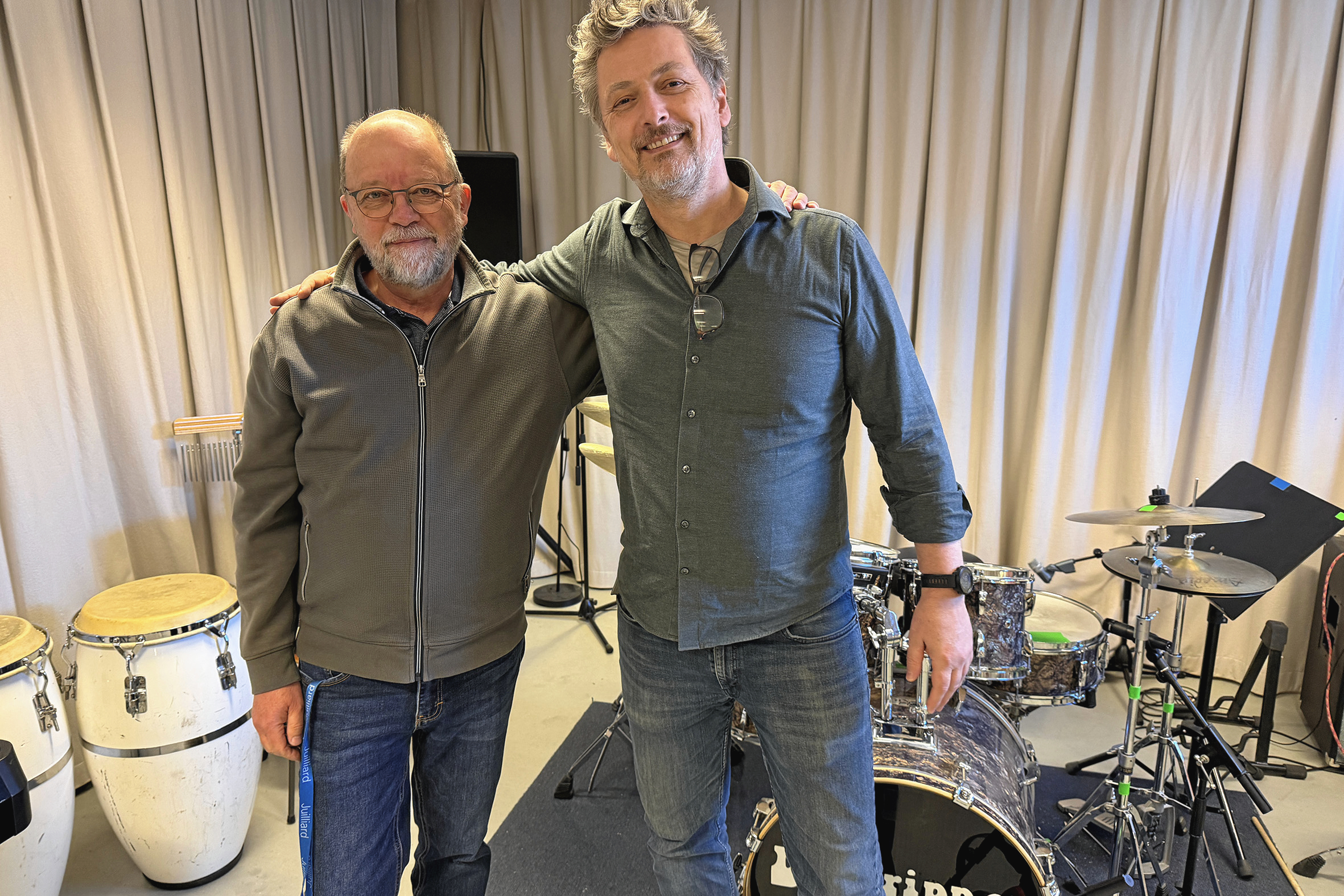 Anders Hentze (th.) afløser Jørgen Graven Nielsen.