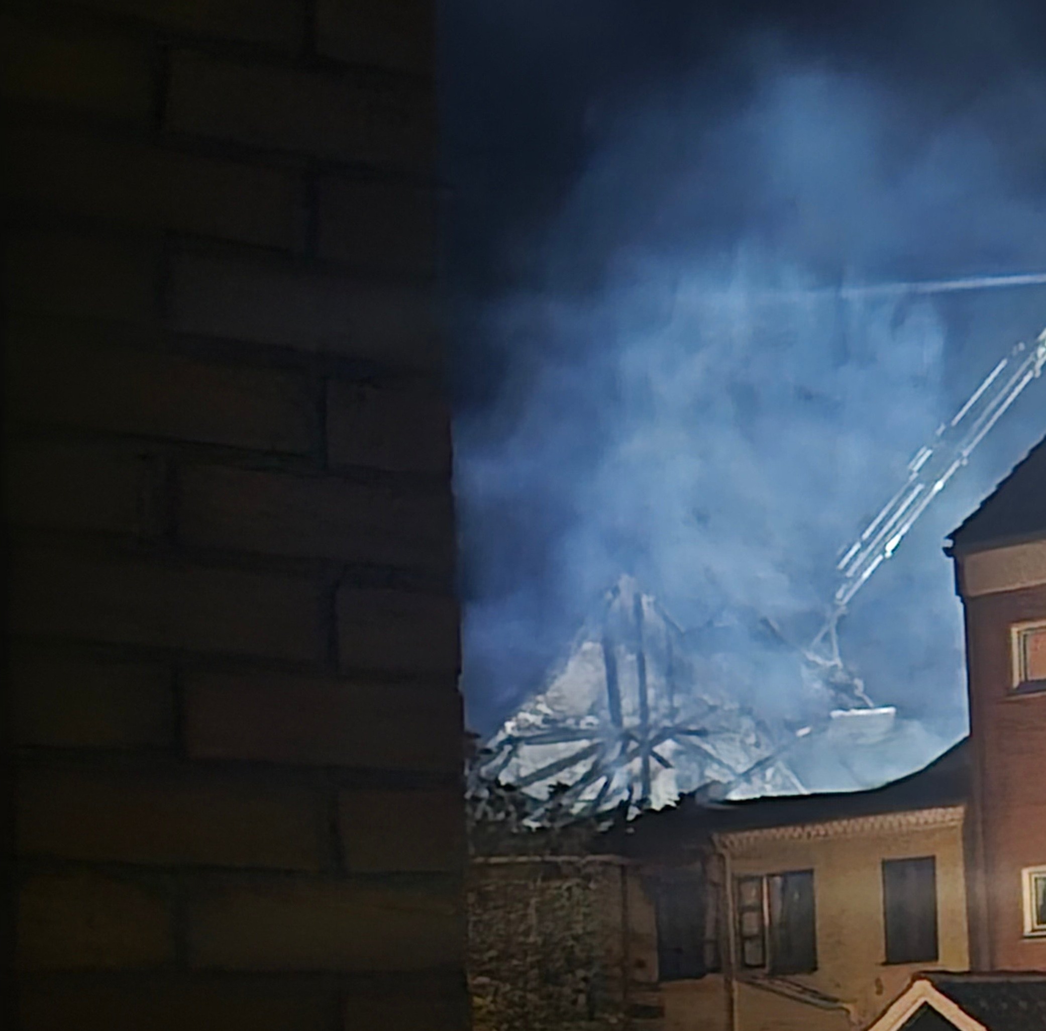 Røgudvikling efter brand på Næstvedvej i Ringsted - Dorthe Fogh Røgudvikling efter brand på Næstvedvej i Ringsted