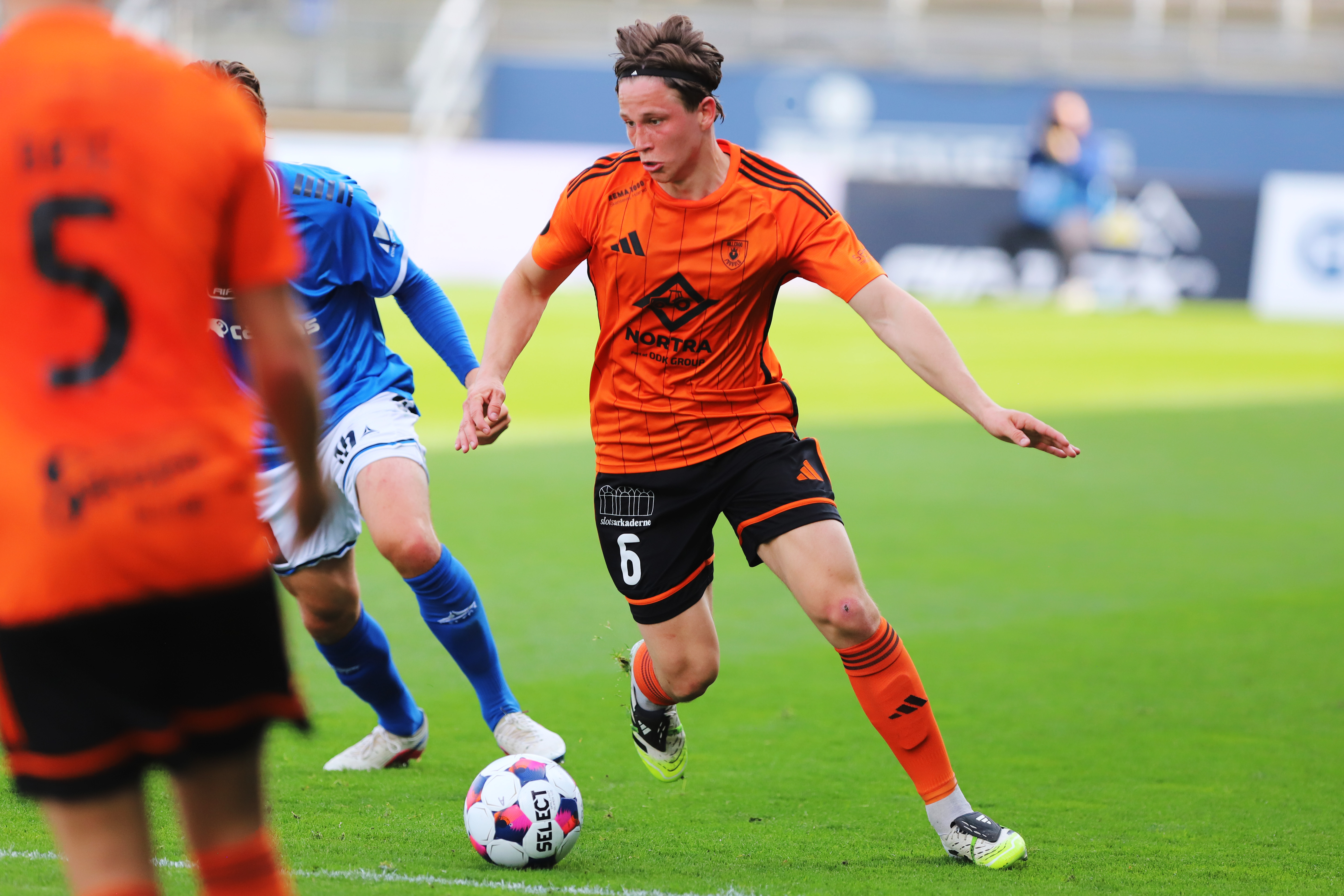 Marinus Due Grandt og Hillerød ligger lunt i svinget til en plads Superligaen til næste sæson.