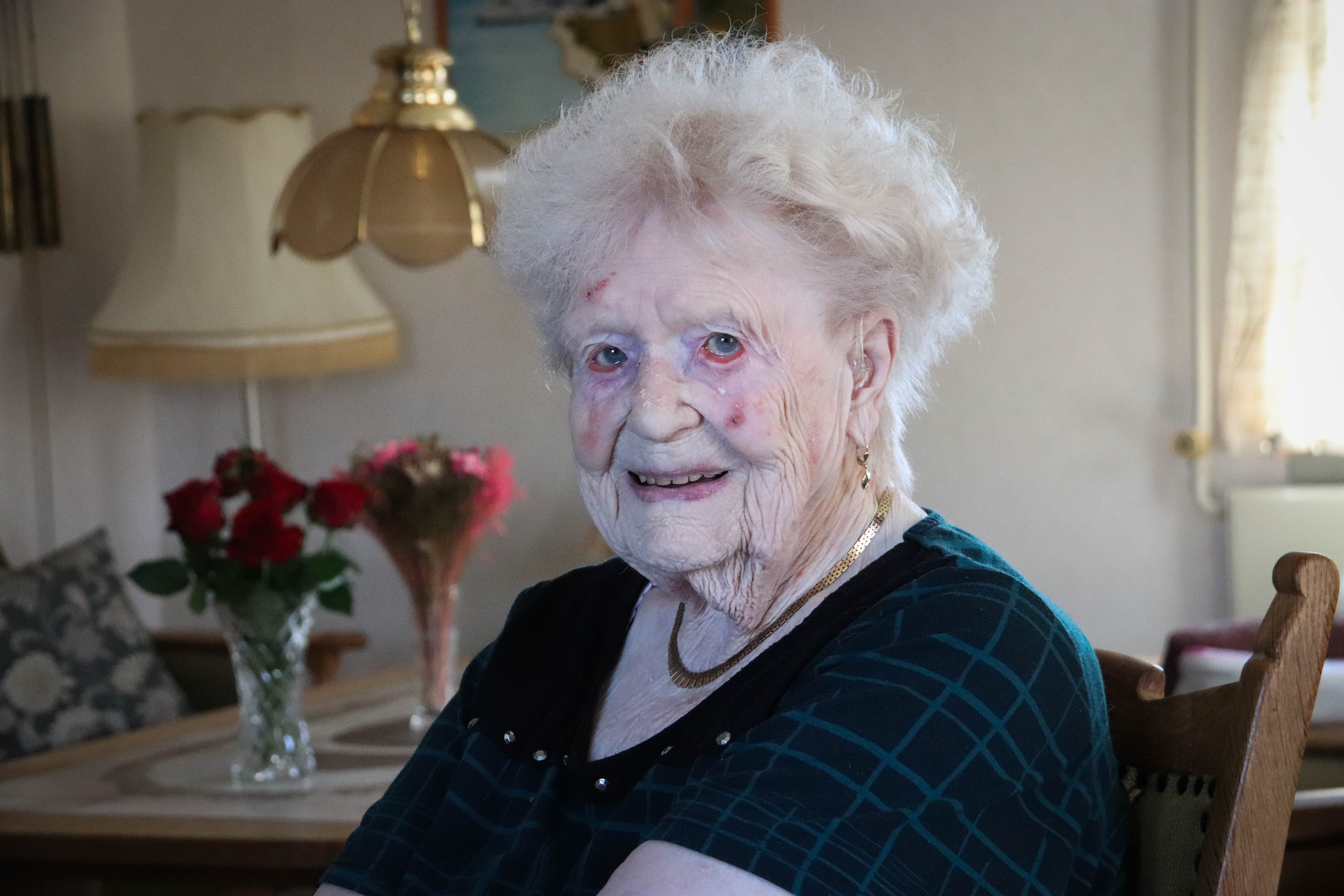 Valborg Jensen fra Havnebyen på Sjællands Odde i Odsherred fylder 100 år den 5. maj 2026.
