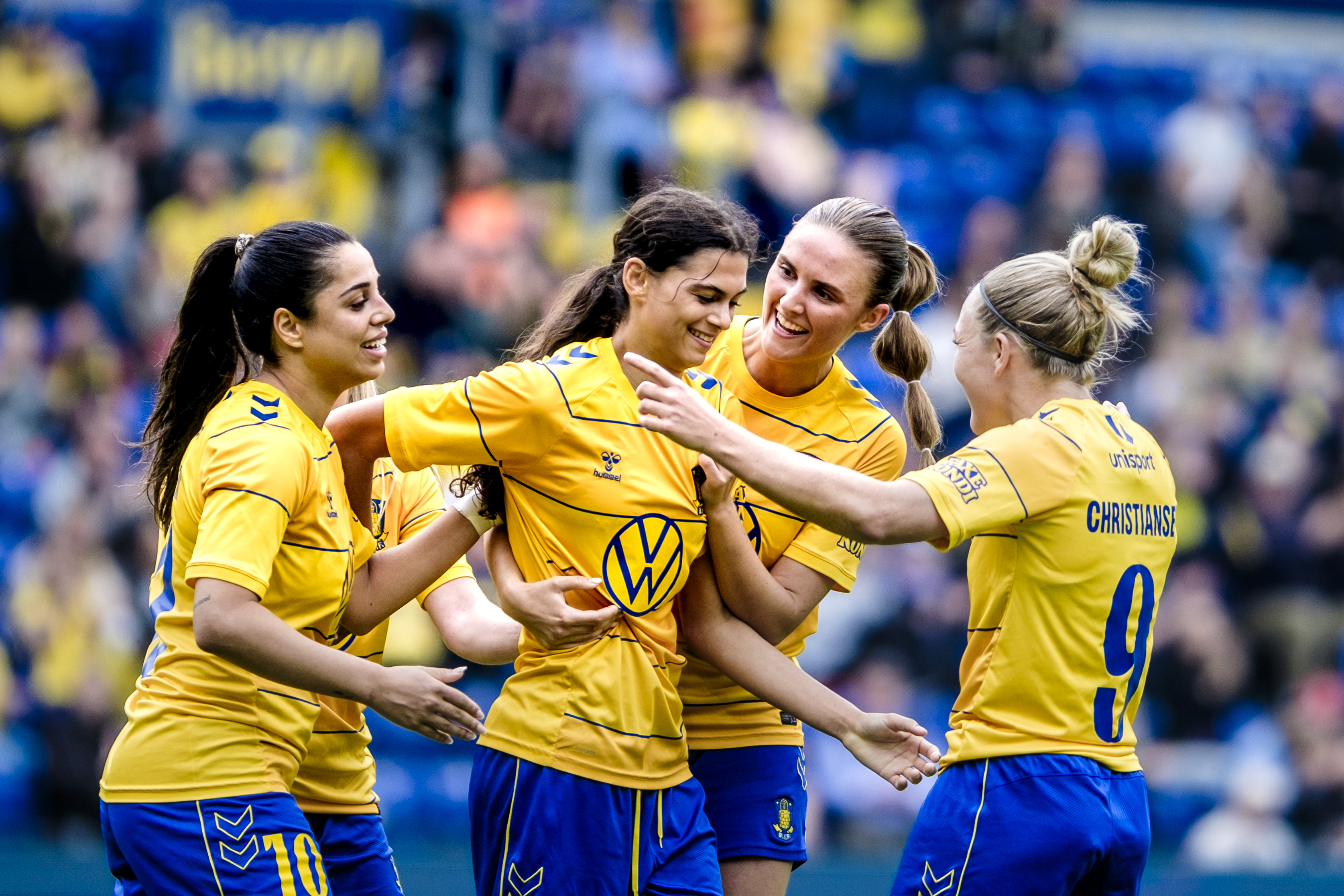Mila Bischoff var både oplægger og målscorer, da Brøndby IF slog Fortuna Hjørring på Brøndby Stadion i weekenden.