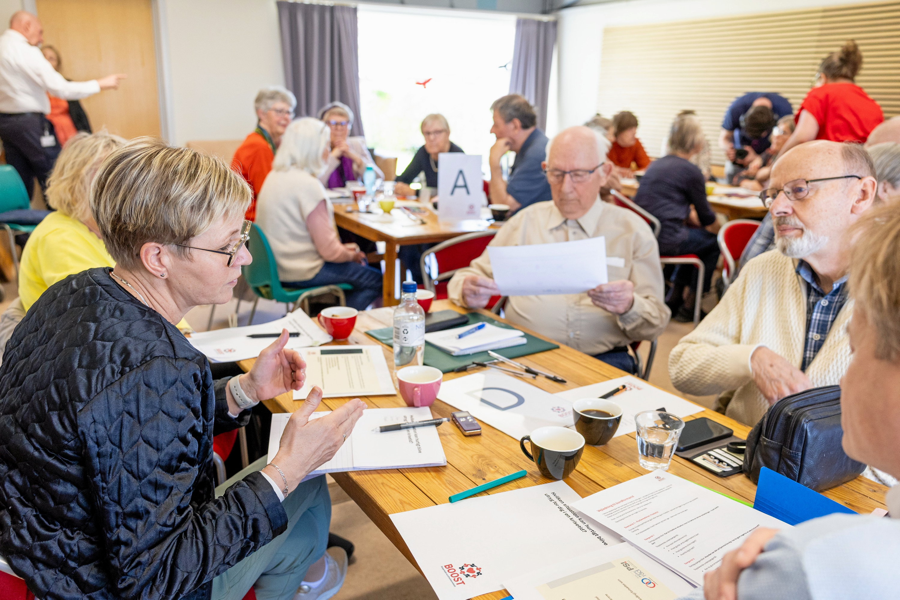 Fra det første borgermøde af slagsen, som blev afholdt i Viby Sjælland den 28. april.