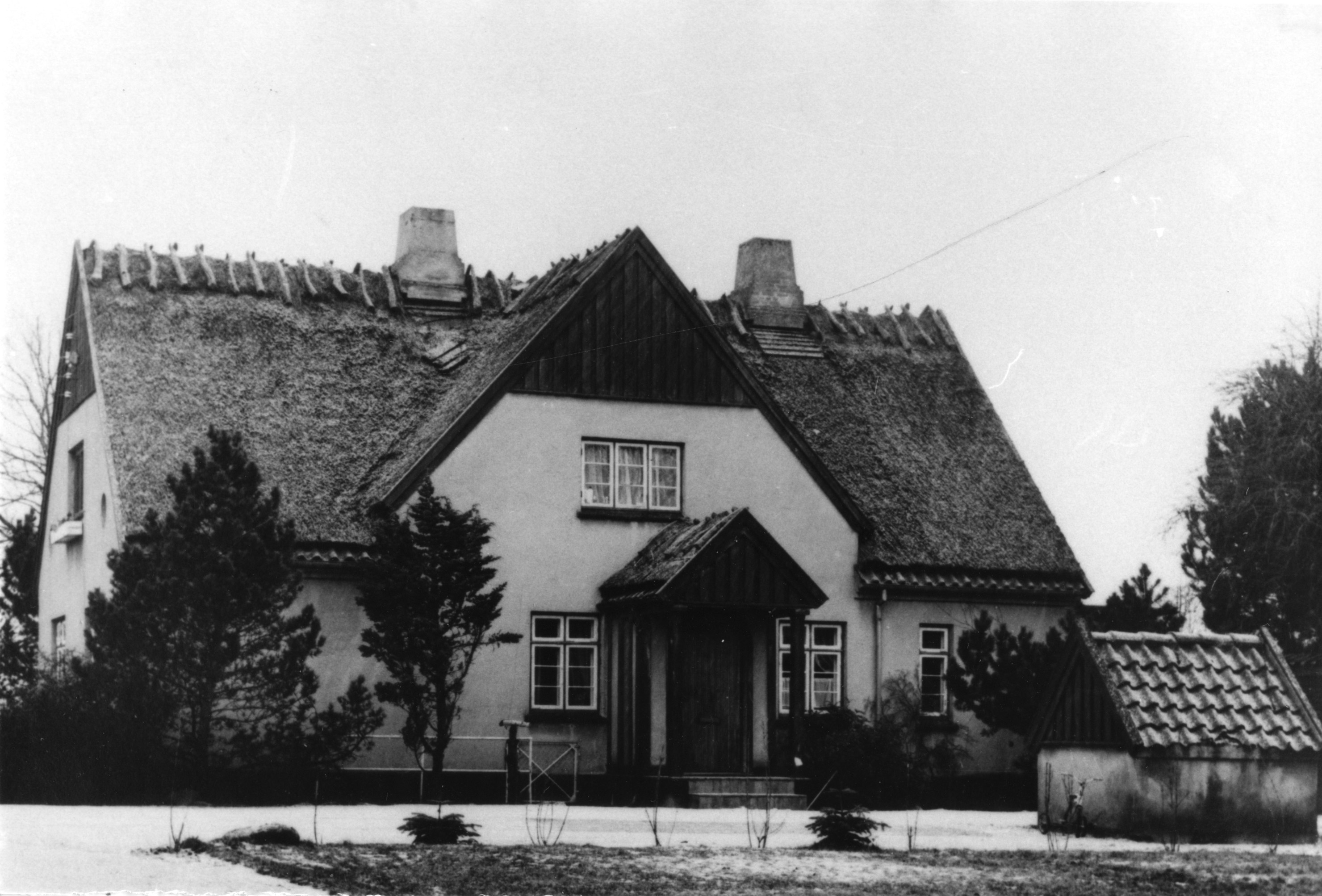 Ydungård fotograferet i 1967. Gården var ejet af mestertyvet, der er kendt under navnet Det Borende X.