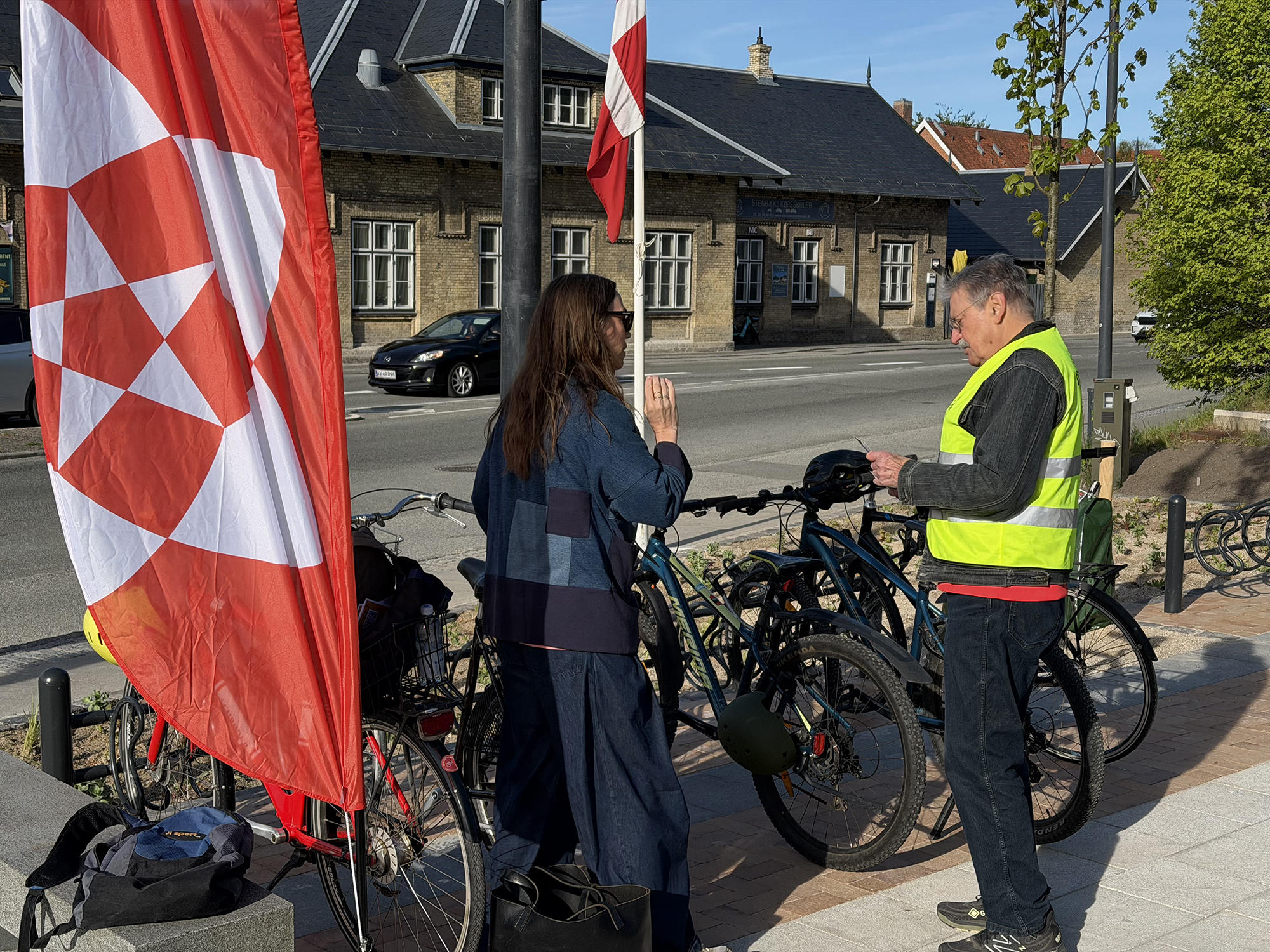 Den nye cykelparkering ved Birkerød Station er officielt blevet indviet.