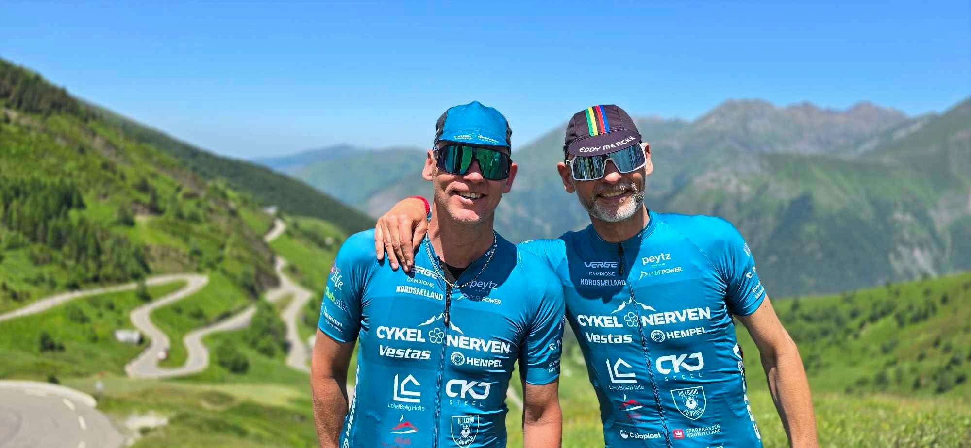 Brødrene Jesper og Kenny Brendstrup er primusmotorer bag cykelfesten til støtte for kampen mod sclerose i Hillerød lørdag den 16. maj.