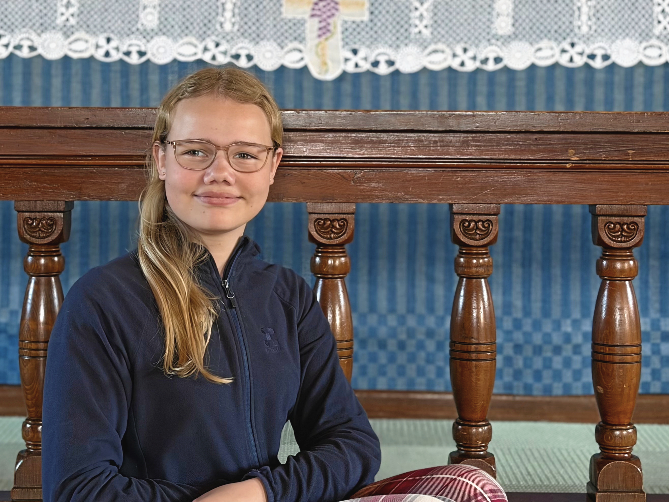 Lea Guldhammer Lind har slået rekorden for konfirmander.