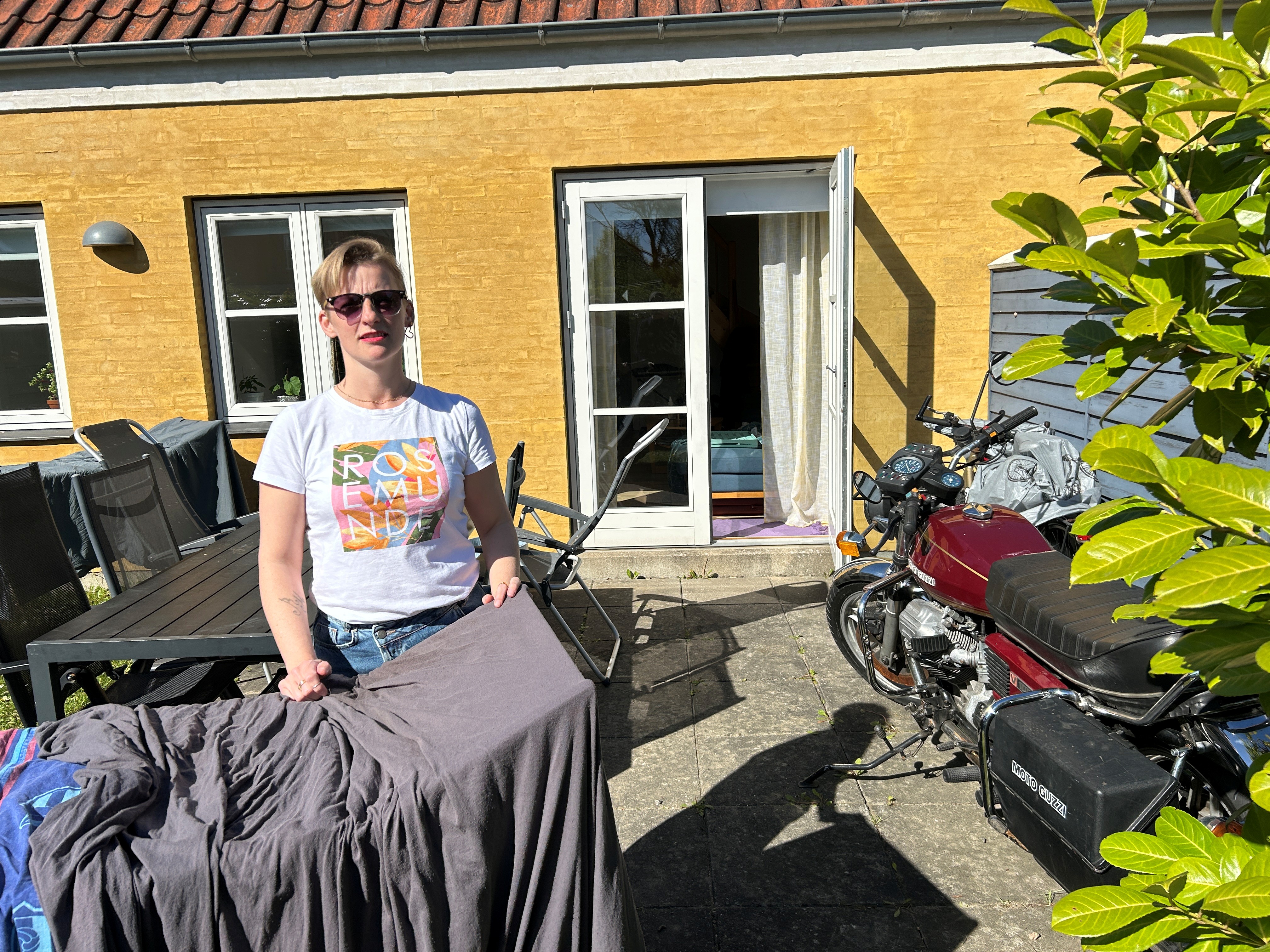 – Vi kommer til at bo i totalt mørke