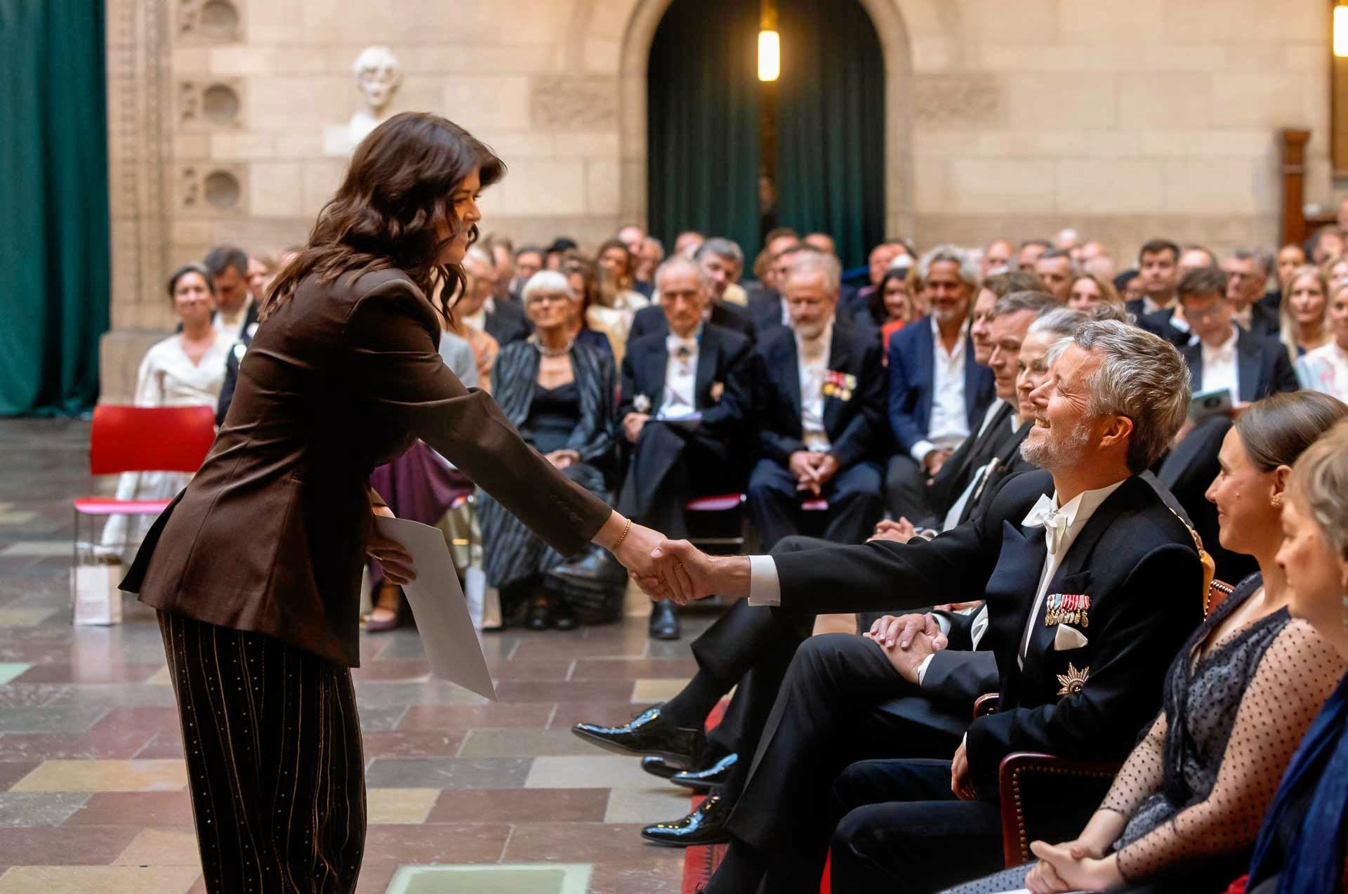 Camilla Klug fik en kongelig lykønskning fra majestæten.
