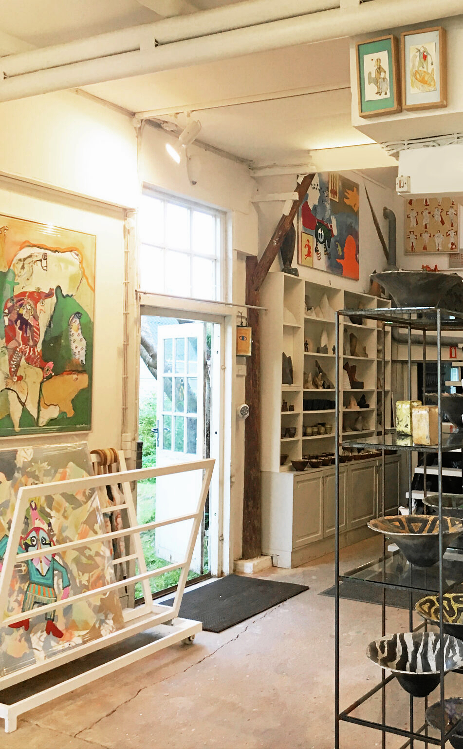 Atelier Overdrevet Art / HeNoChBa i Hvalsø er blandt de 16 gallerier, der slår dørene op.