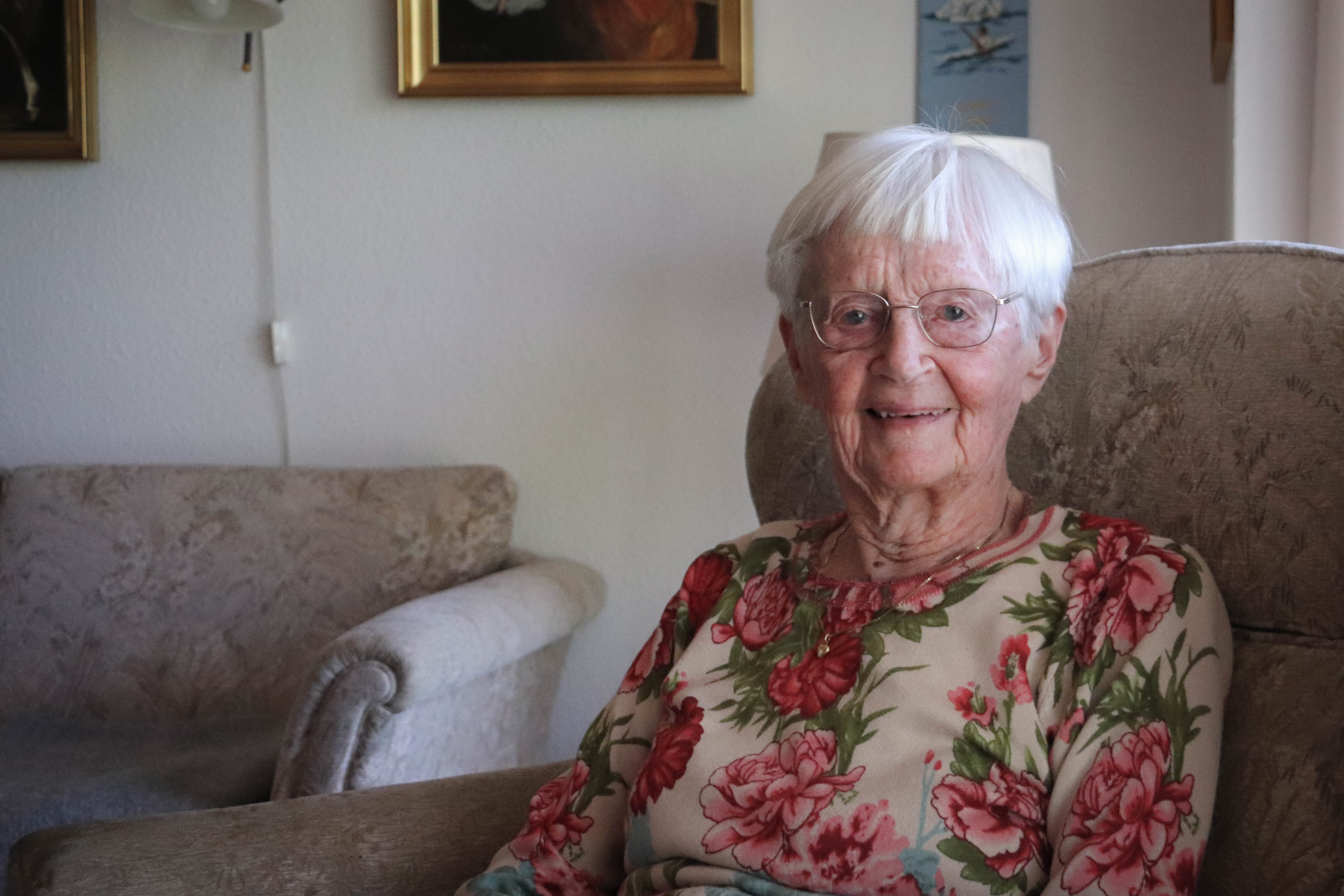 Ruth Haugaard fra Holbæk fylder 100 år.