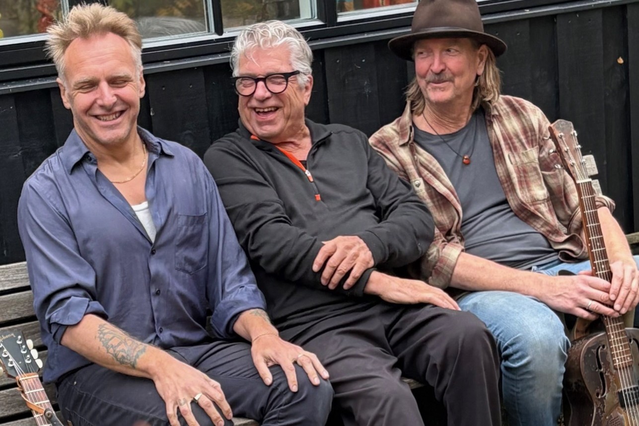 Leif Sylvester er med i en ny bluestrio med Jarno Varsted og HP Lange og skal give koncert på Pottegården i Odsherred.