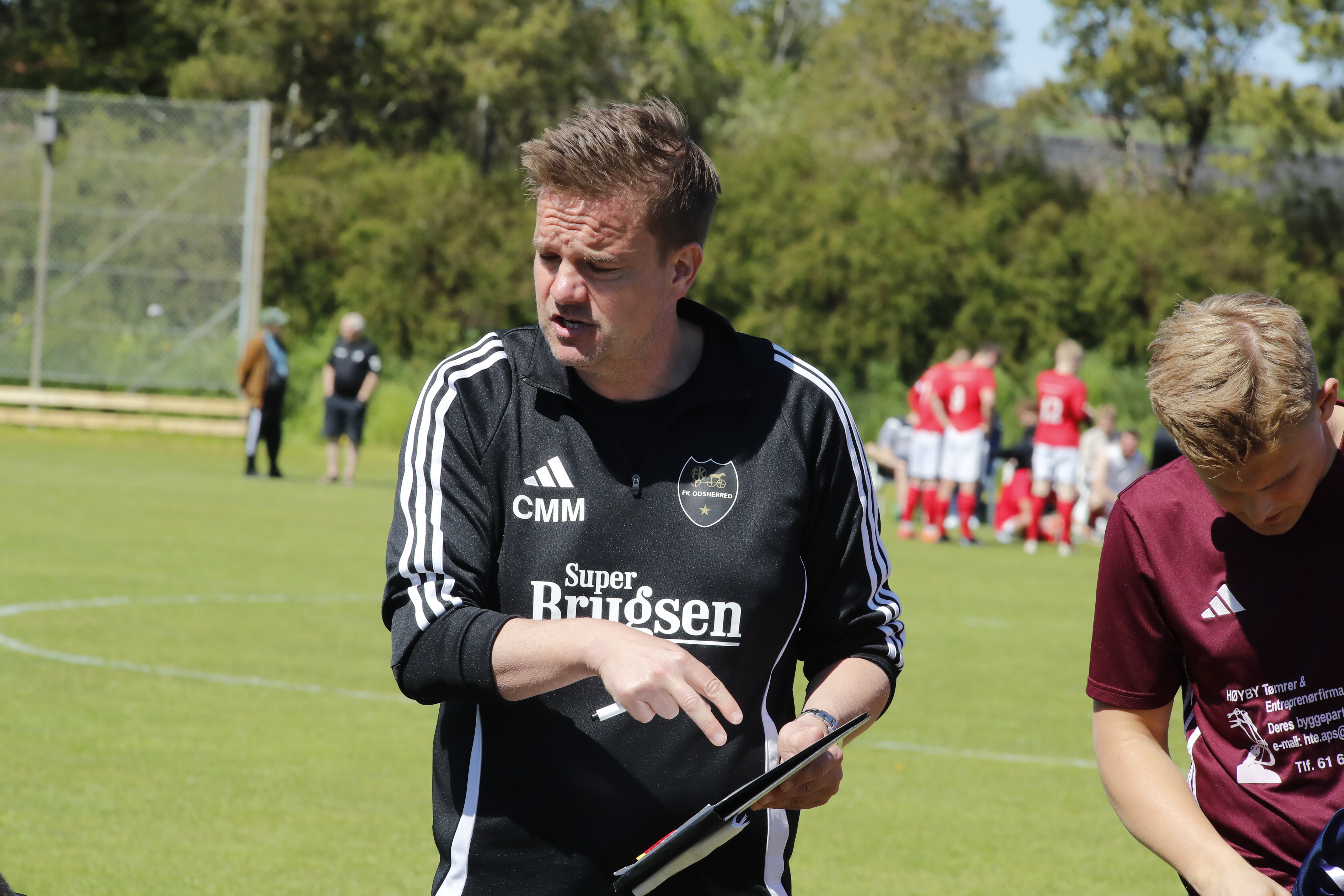 Christian Mainz er godt tilfreds i FK Odsherred.