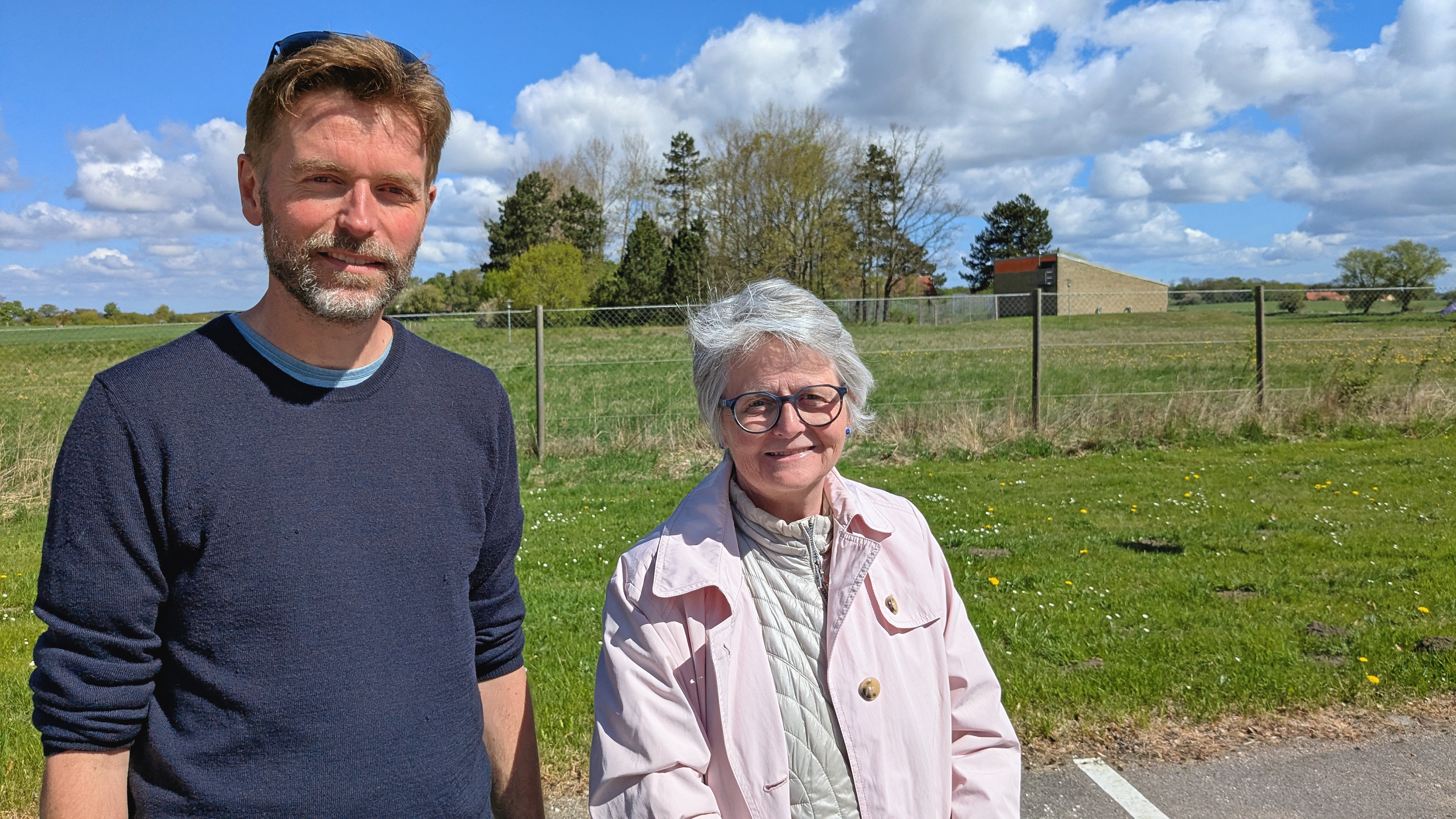 Daglig leder for DTU Link Jacob Aabroe Hansen (tv.) og direktør for Risø Gateway Helle Vang Andersen