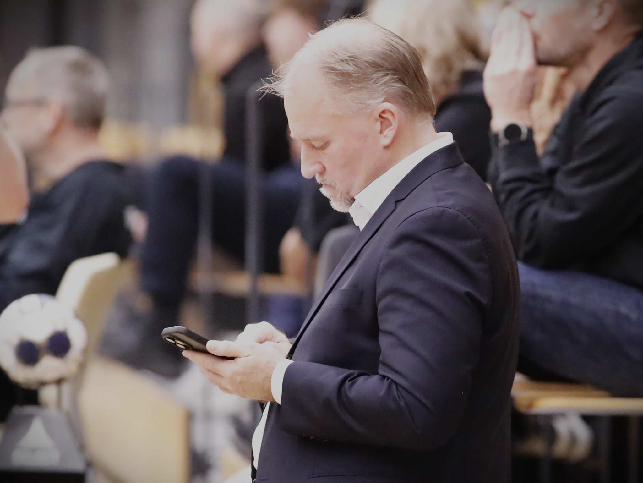Lars Vinther under en af HØJs kamp i Farum tidligere på sæsonen.