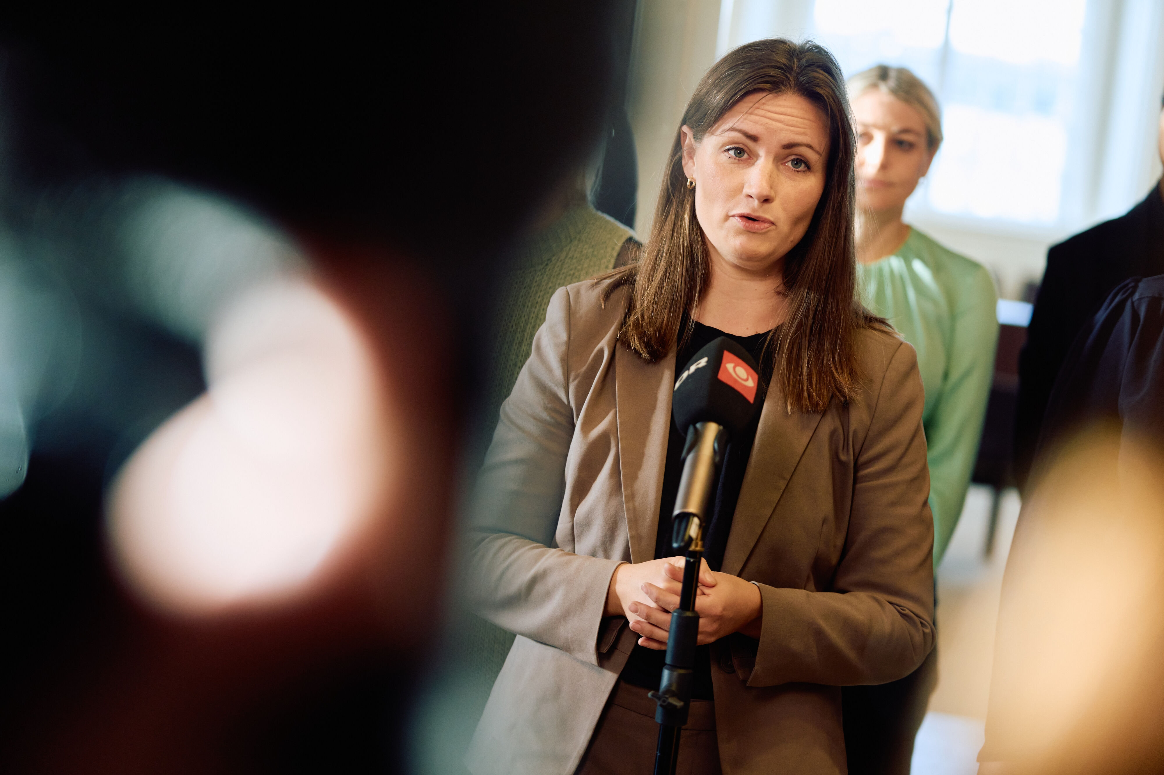 Mai Villadsen var i en årrække i forreste linje, når Enhedslistens politik skulle udlægges. Nu skal hun varetage Dansk Kulturlivs interesser som direktør. (Arkivfoto).