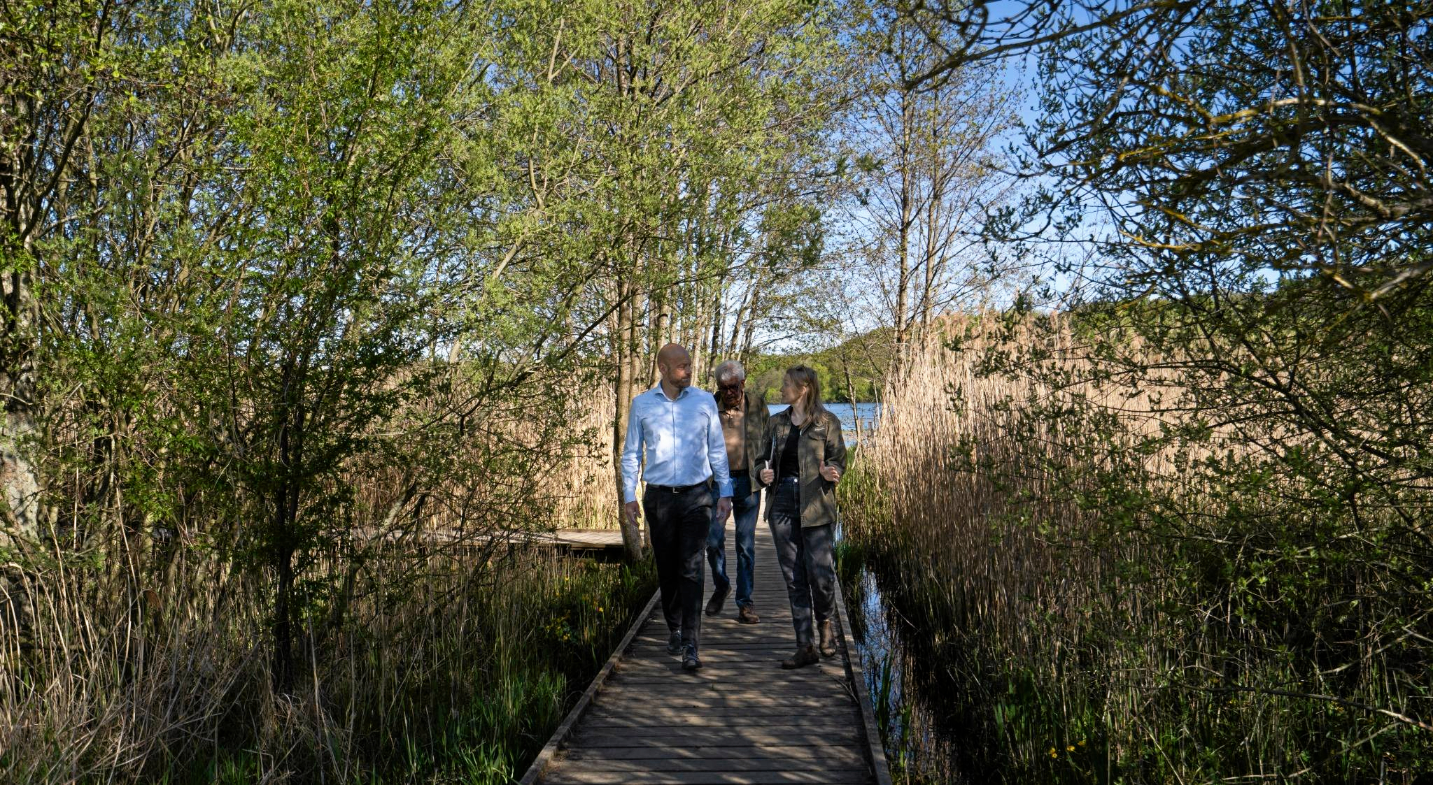 - Med denne flotte donation er fundamentet lagt for et projekt, der skal styrke både natur- og kulturformidling, fællesskab og oplevelser i Naturpark Åmosen, siger direktør i Naturpark Åmosen Lena Thulstrup Andreassen.