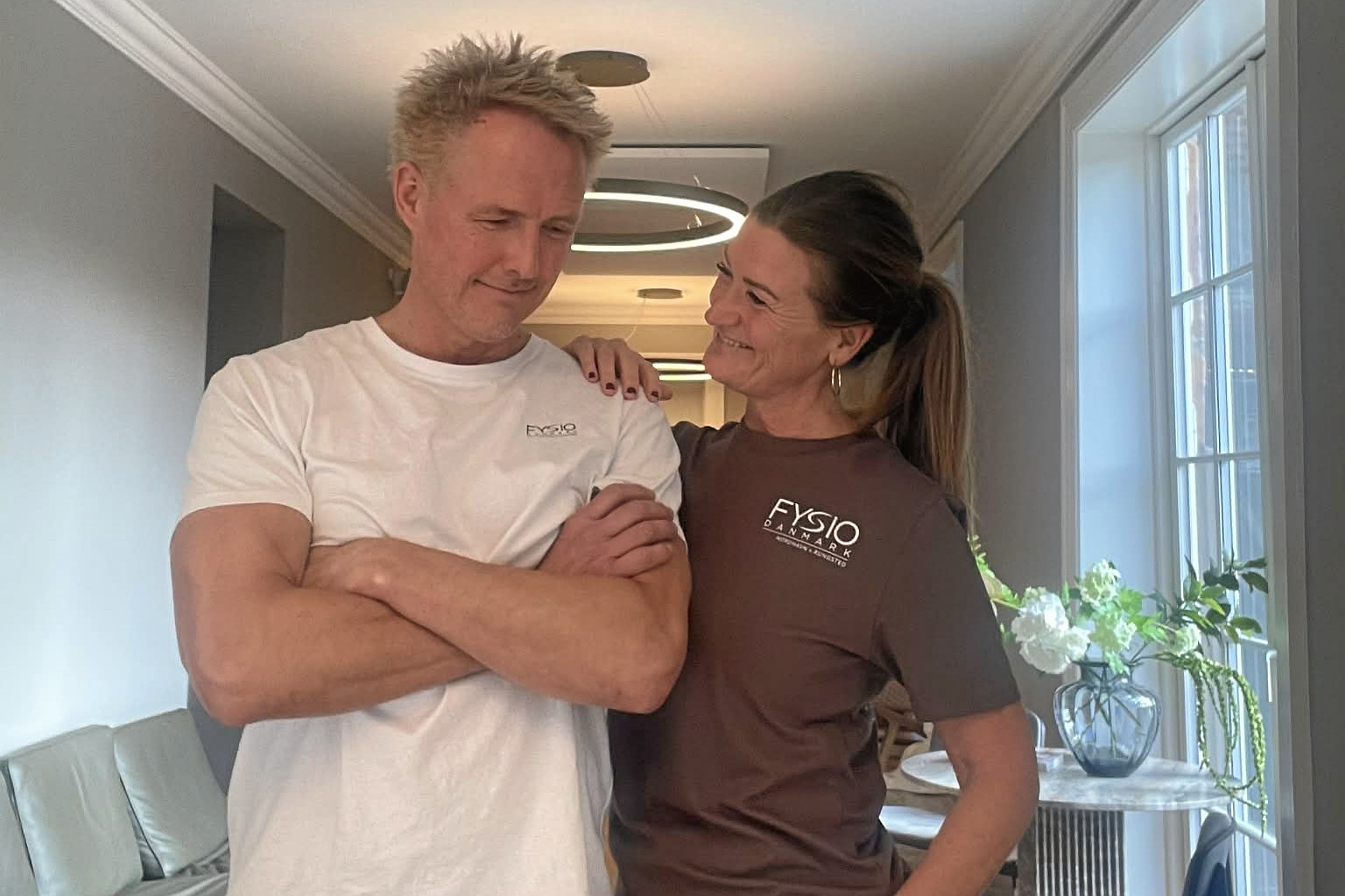 Butiksliv. For Christina og Frode Dam Rekstad, indehaver af FysioDanmark, har det første år i Rungsted Sundhedshus været med høj fart og udvikling af tværfagligt team. været