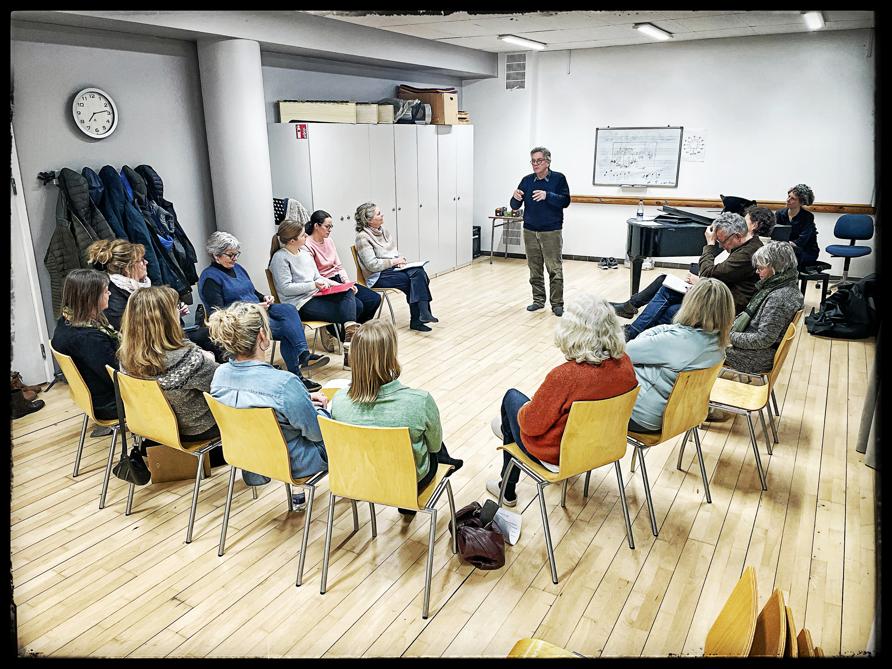Teaterkoncerten 'Lyden af liv' opføres i Mantzius koncertsal i Birkerød.