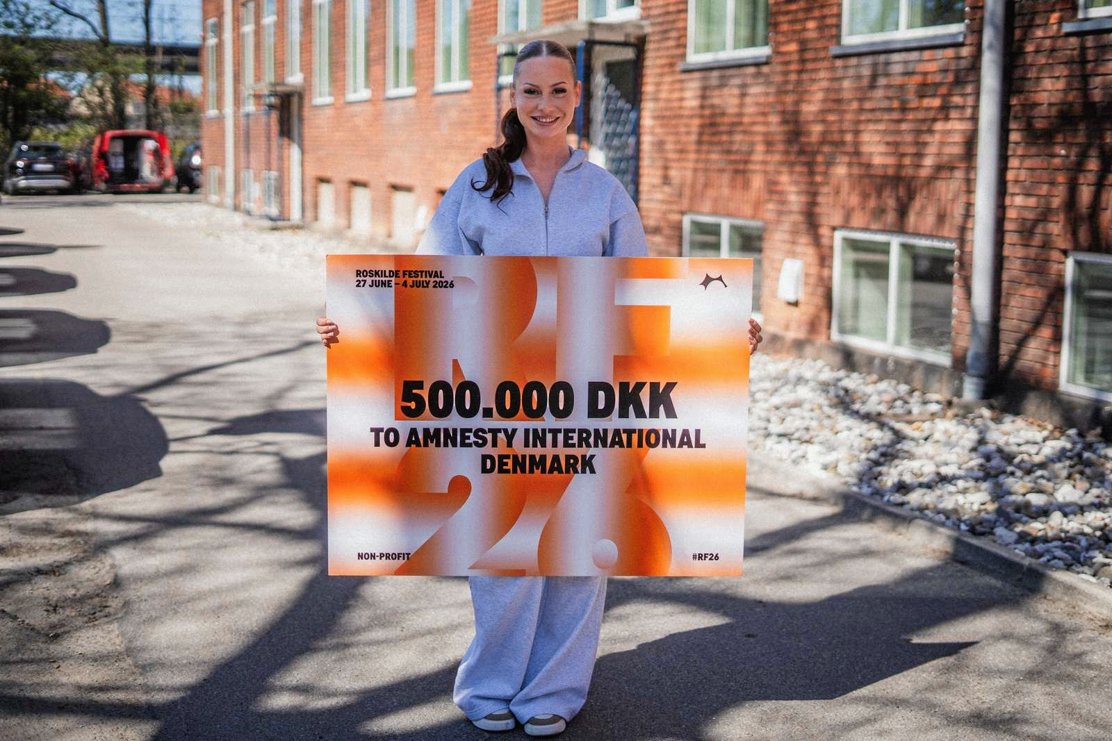 Rapperen Tessa er af Roskilde Festival blevet bedt om at pege på, hvem der skal modtage dette års Orange Donation.