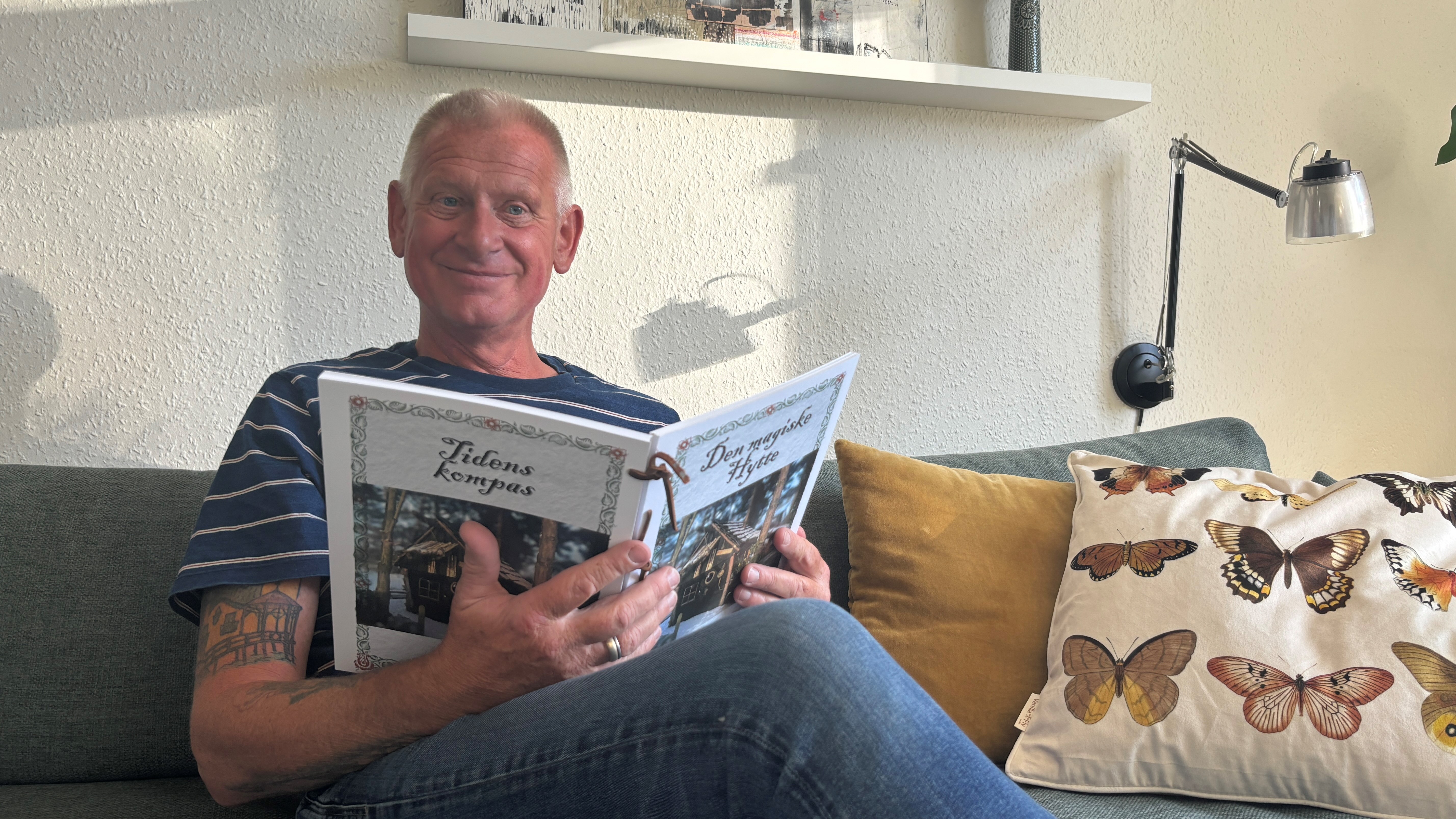 Torben Stevold - 60 år den 3. juni - kan også kalde sig forfatter.