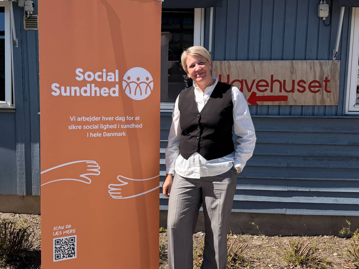 Bodil Bjørg Korsgaard er rådgiver i Social Sundheds nye afdeling i Roskilde