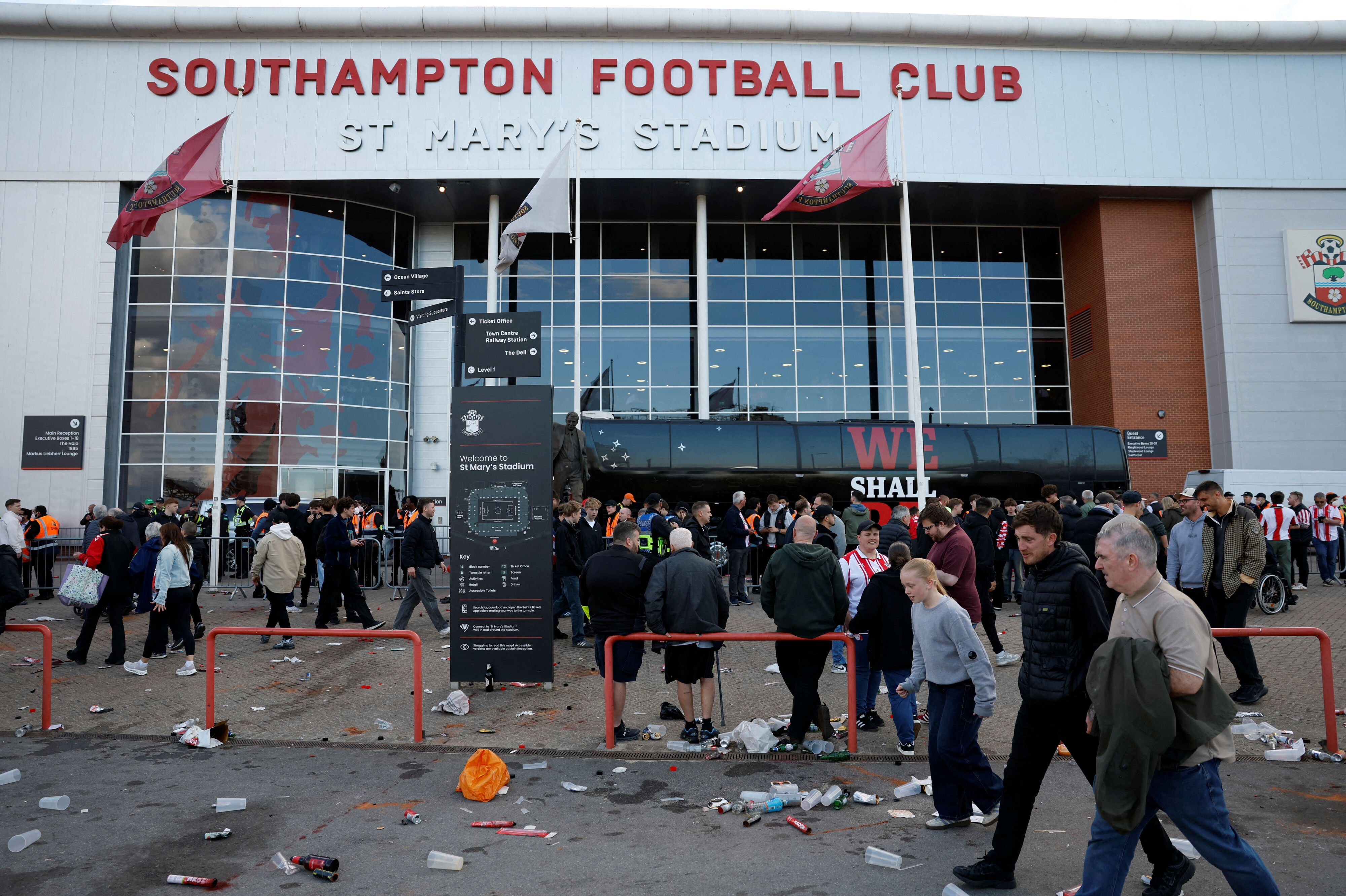 Southampton er blevet udelukket fra at deltage i playoff-finalen om en plads i Premier League. (Arkivfoto).
