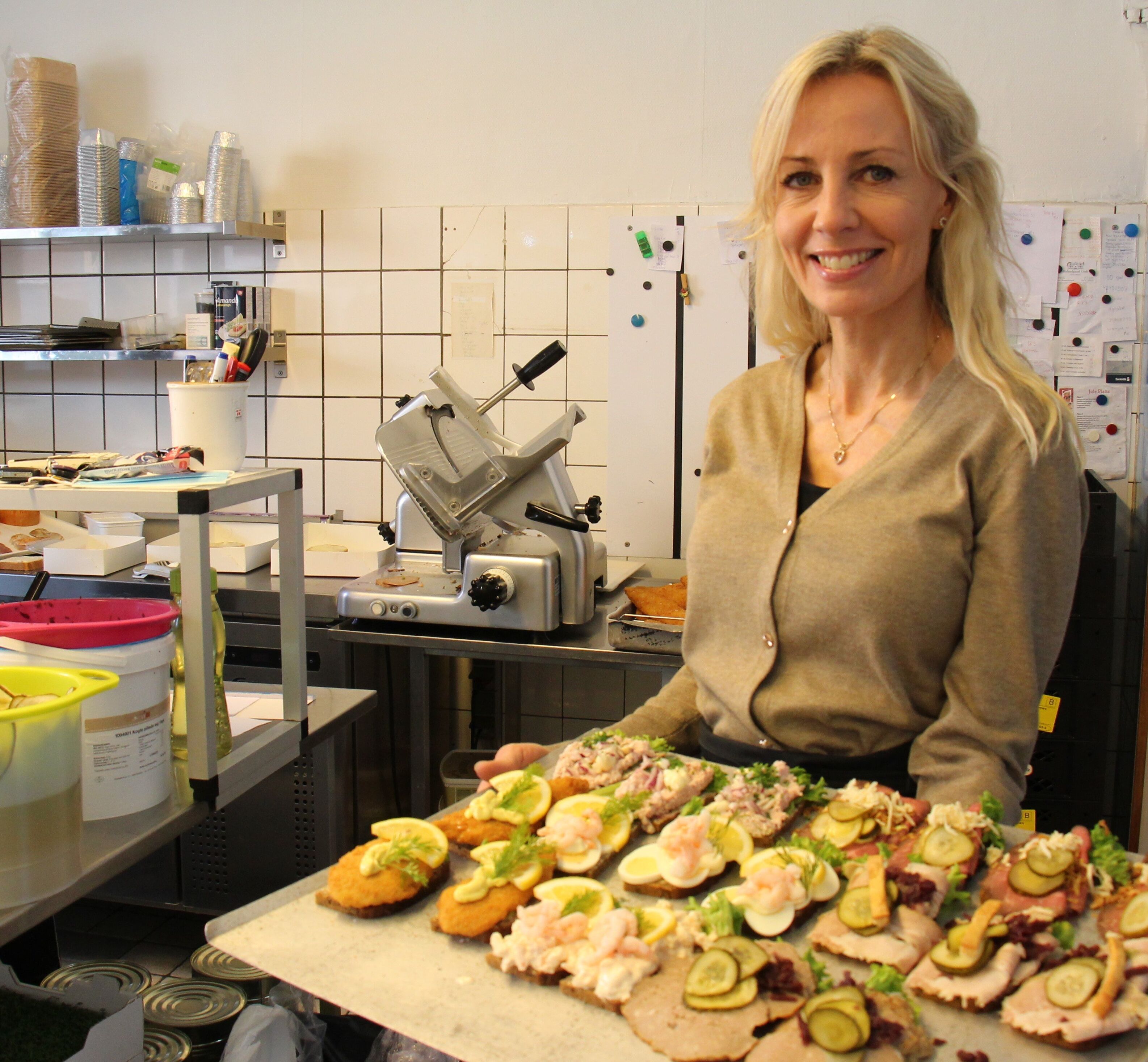 Christina Klausen overtog Ringsted Smørrebrød for fire år siden. Nu er det slut.