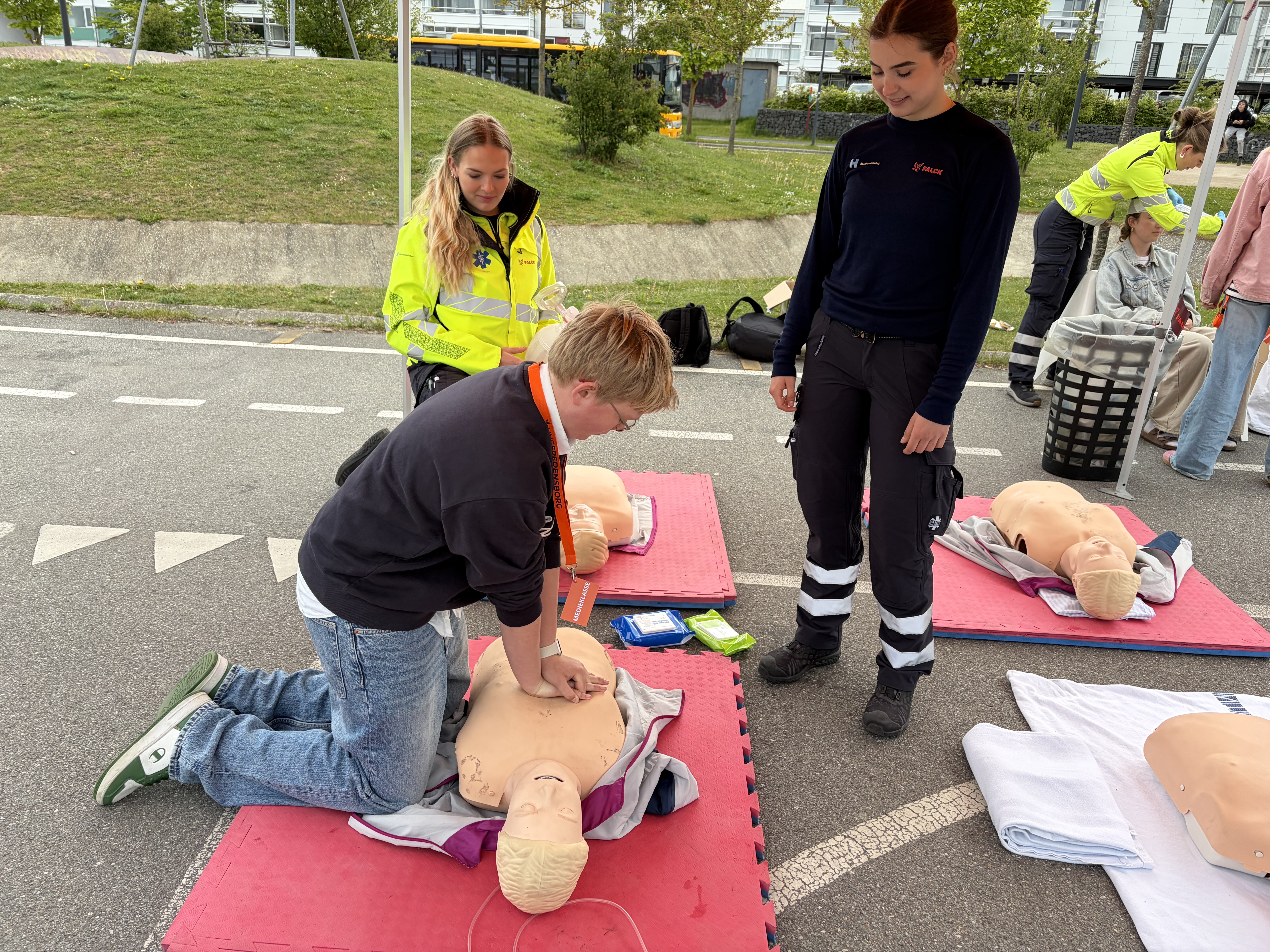 Fredensborg Kommune havde onsdag inviteret alle kommunens 7. klasser til det første MiniSkills.