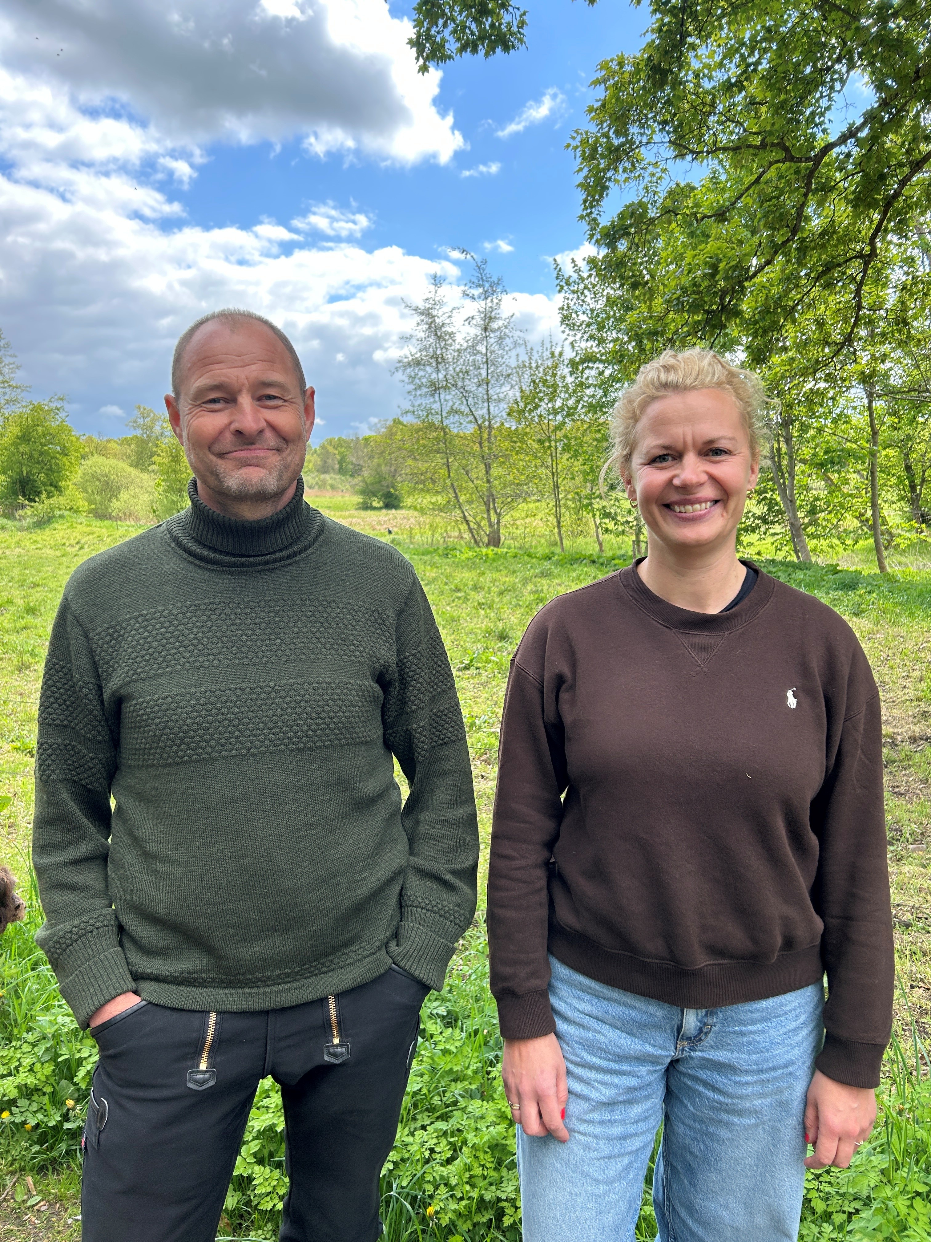 Chefredaktør Kristoffer Frøkjær og journalistisk redaktør Marie Hougaard står bag det nye gratis medie, MenTalt, der produceres i Sorø.
