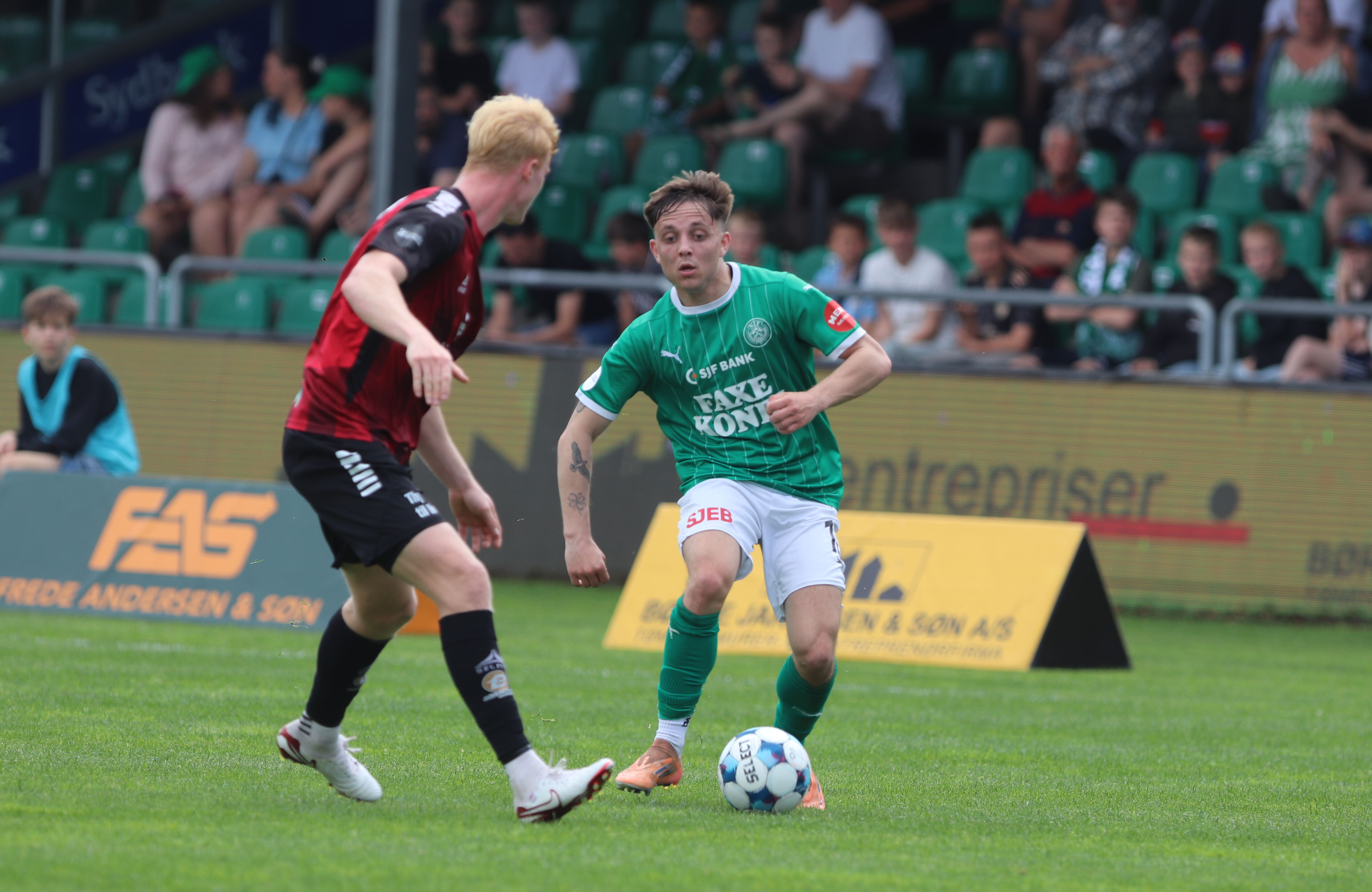 Bertram Kvist og den øvrige Næstved-offensiv skuffede igen.