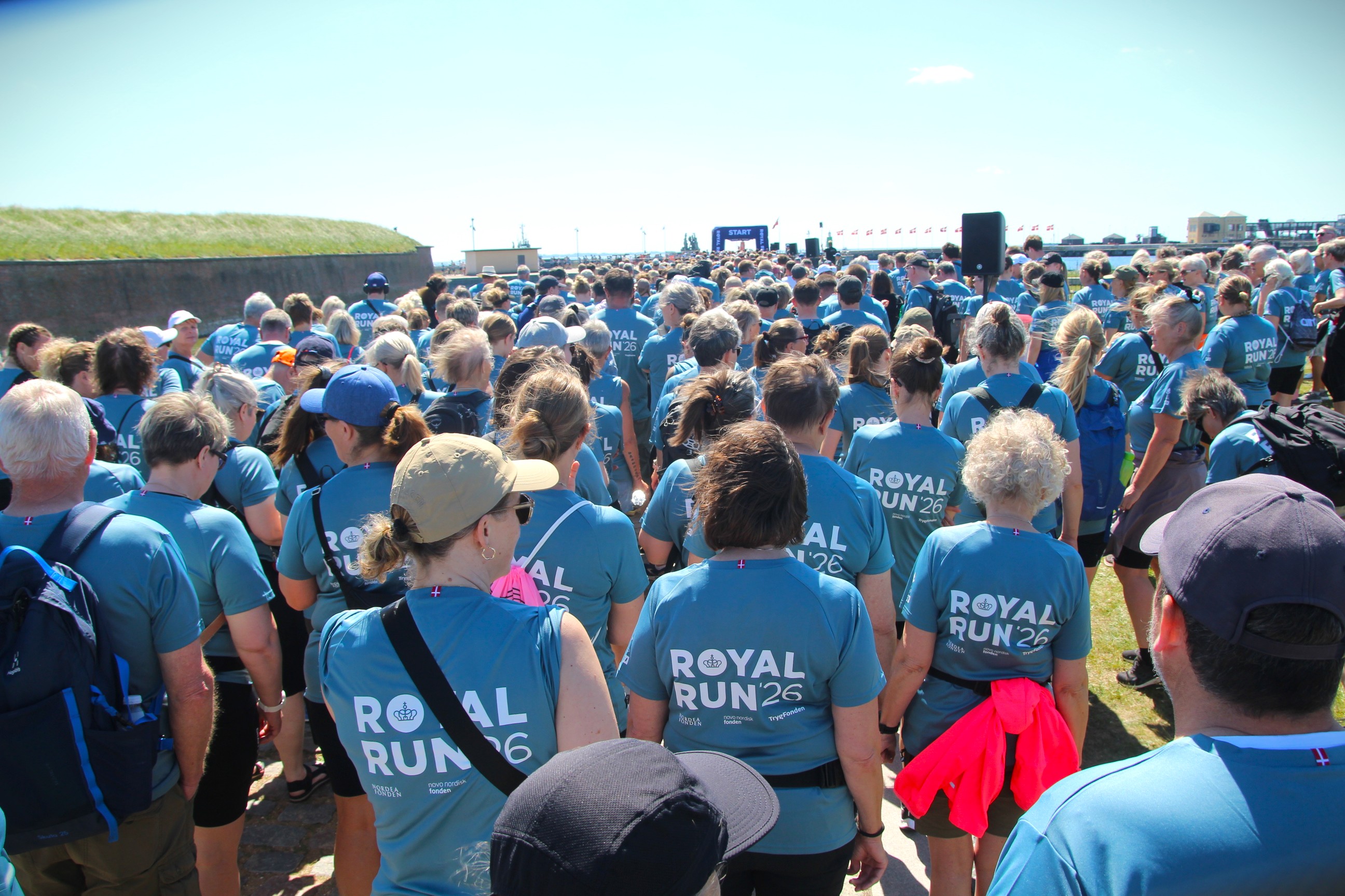 17.500 deltagere har tilmeldt sig dagens Royal Run i Helsingør.