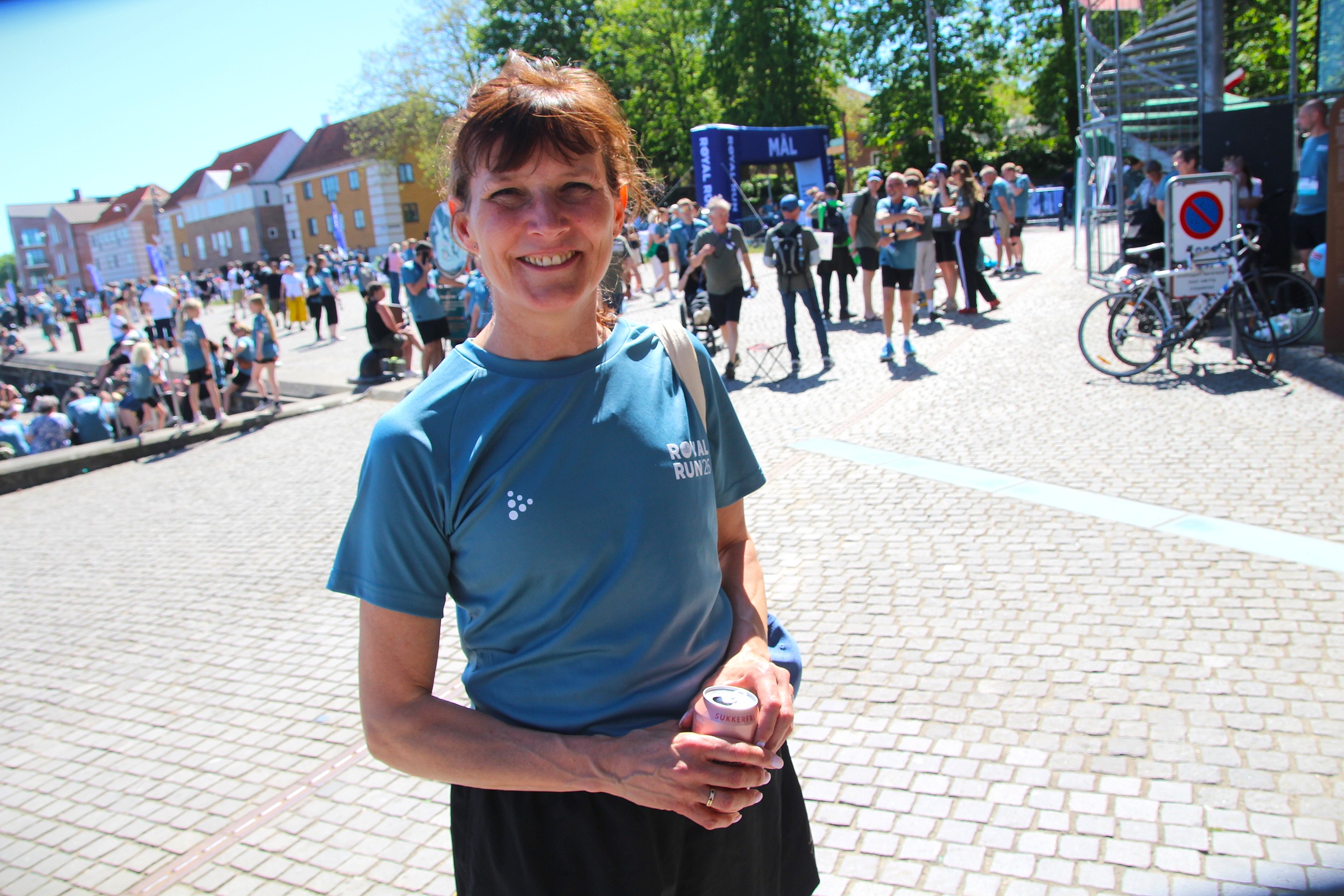 Borgmester Benedikte Kiær venter spændt på, at dronningen kommer til byen senere - og hun håber, at Helsingør får vist sig frem fra sin bedste side ved dagens store løbefest.