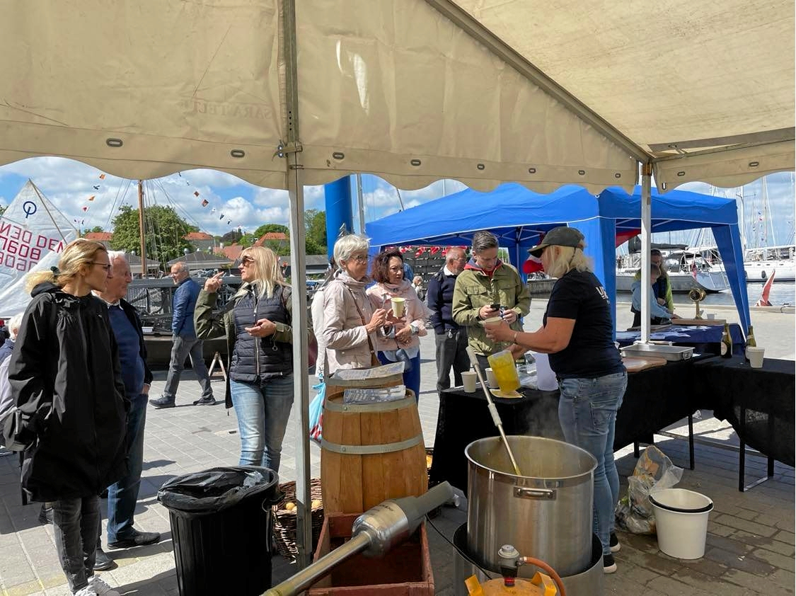 Der er gratis suppe til Havnens Dag på Roskilde Havn.