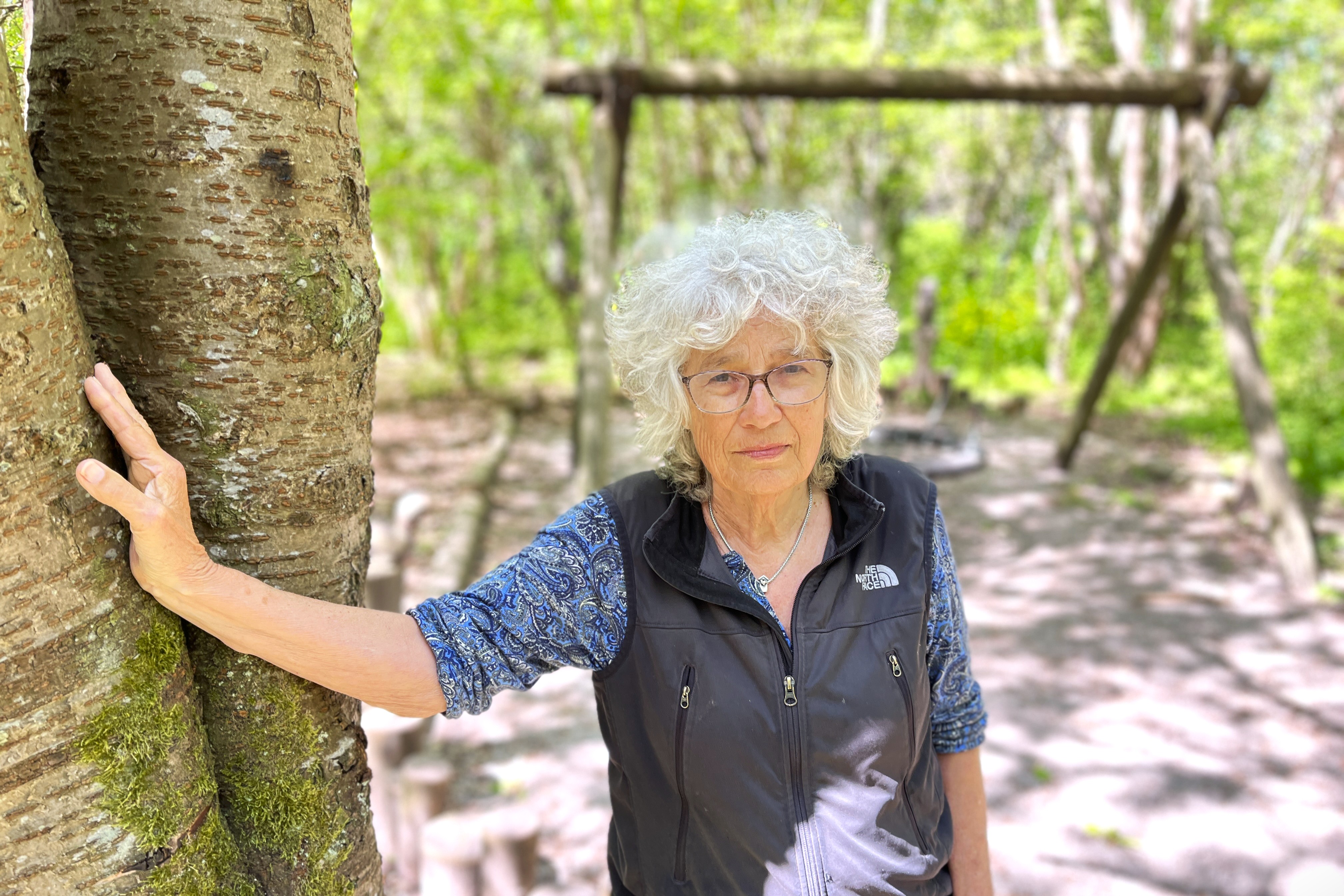 Annette Pultz Nielsen frygter for konsekvenserne af et geotermisk anlæg i det grønne område, hvor Virumgårds borgere søger til, når de skal finde ro i hverdagen.