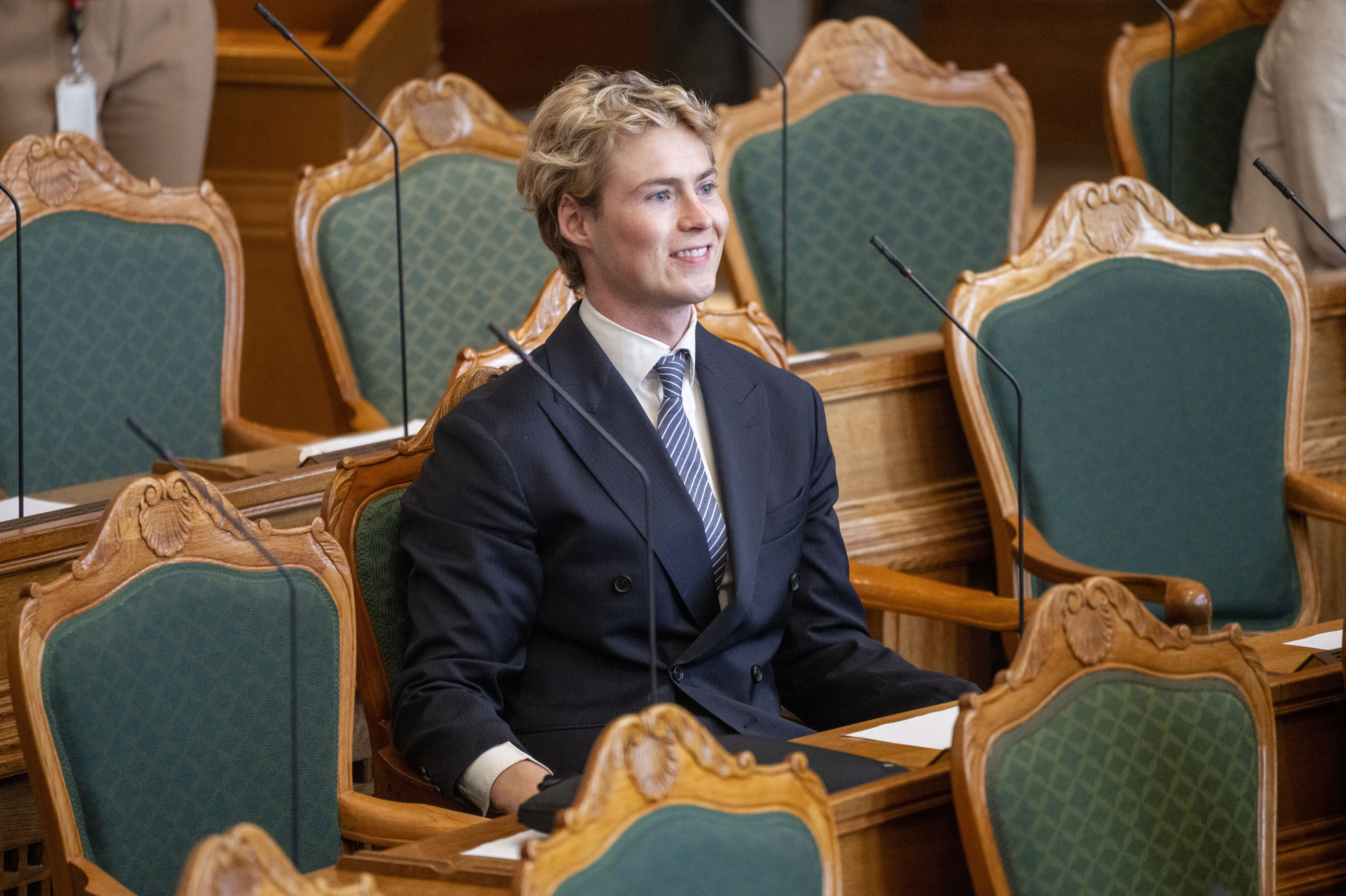 Mads Strange blev stemt ind i Folketinget af 4.488 københavnere ved folketingsvalget i marts. (Arkivfoto).