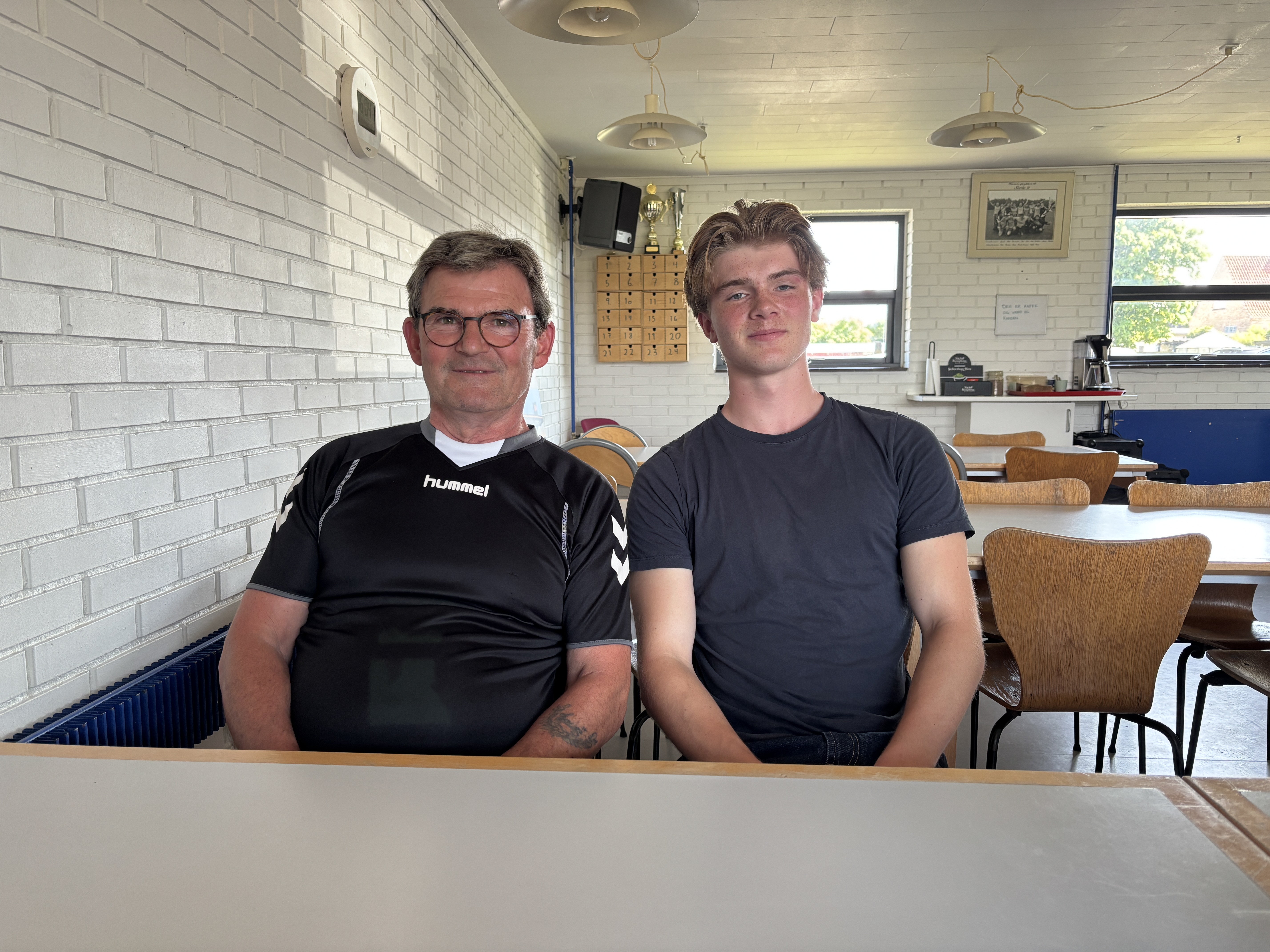 For både John Lillelund og Luca Scharling Pedersen betyder fællesskabet i klubben meget.
