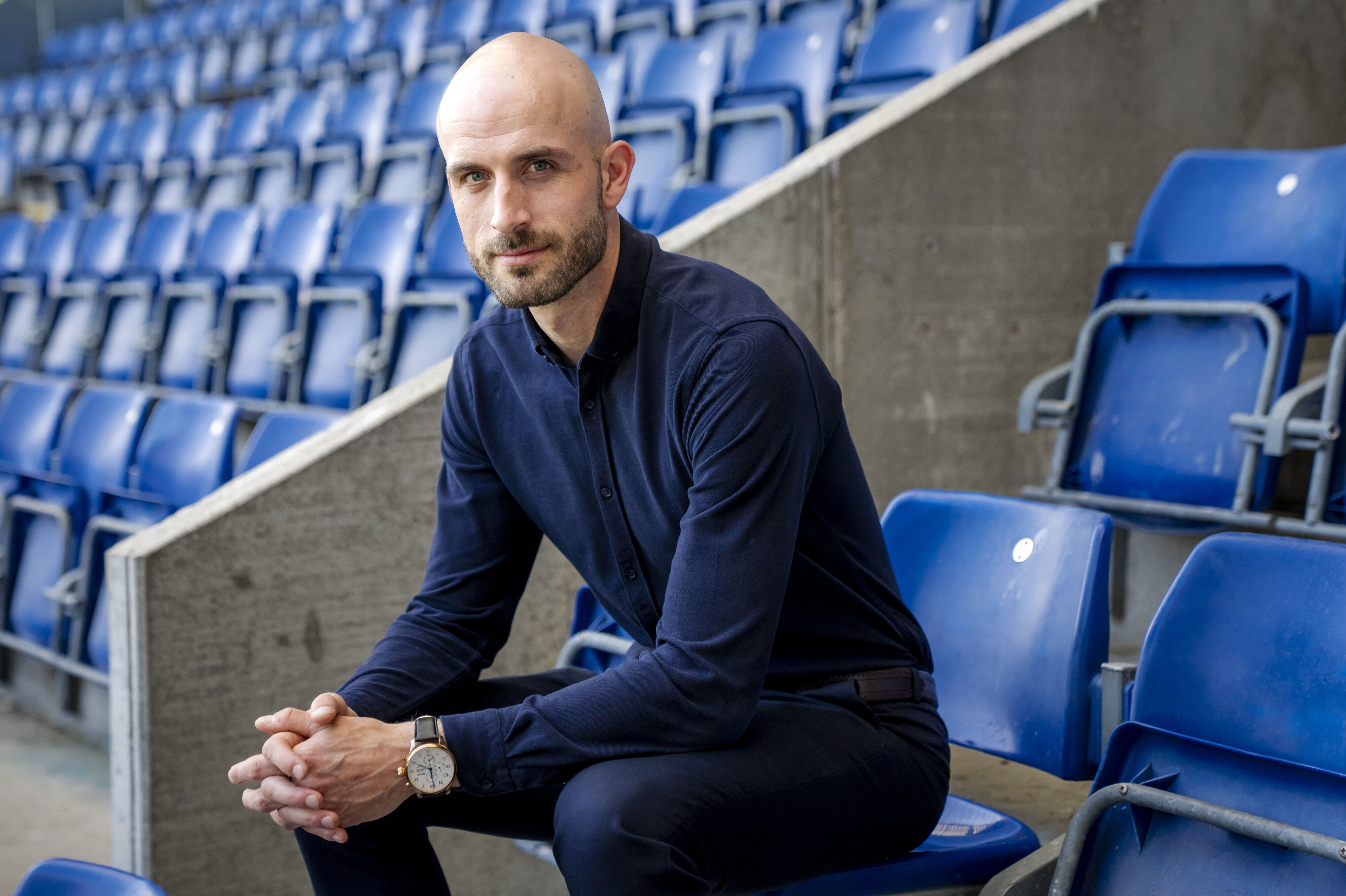 Julius Ohnesorge blev sidste år hentet til Brøndby fra Hansa Rostock. Siden har han været teknisk direktør, men nu afløser han landsmanden Benjamin Schmedes som fodbolddirektør.