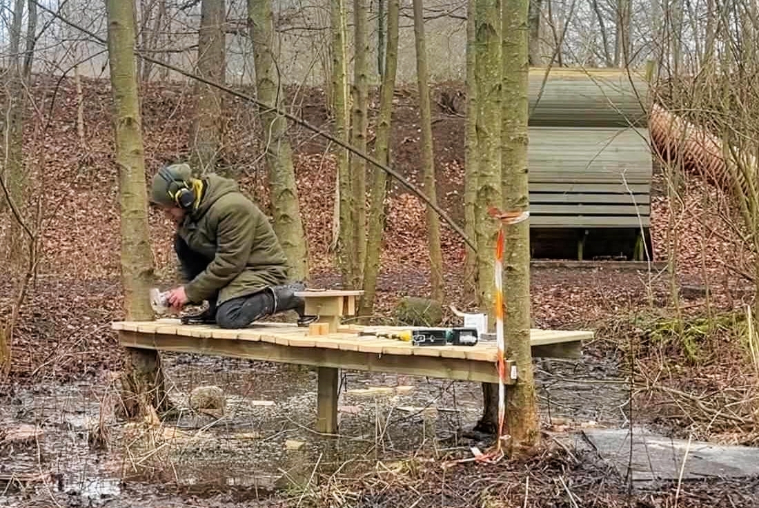 Den seneste tid er der blevet arbejdet på at give hulerne nyt liv. - Sorø Sammen Den seneste tid er der blevet arbejdet på at give hulerne nyt liv.