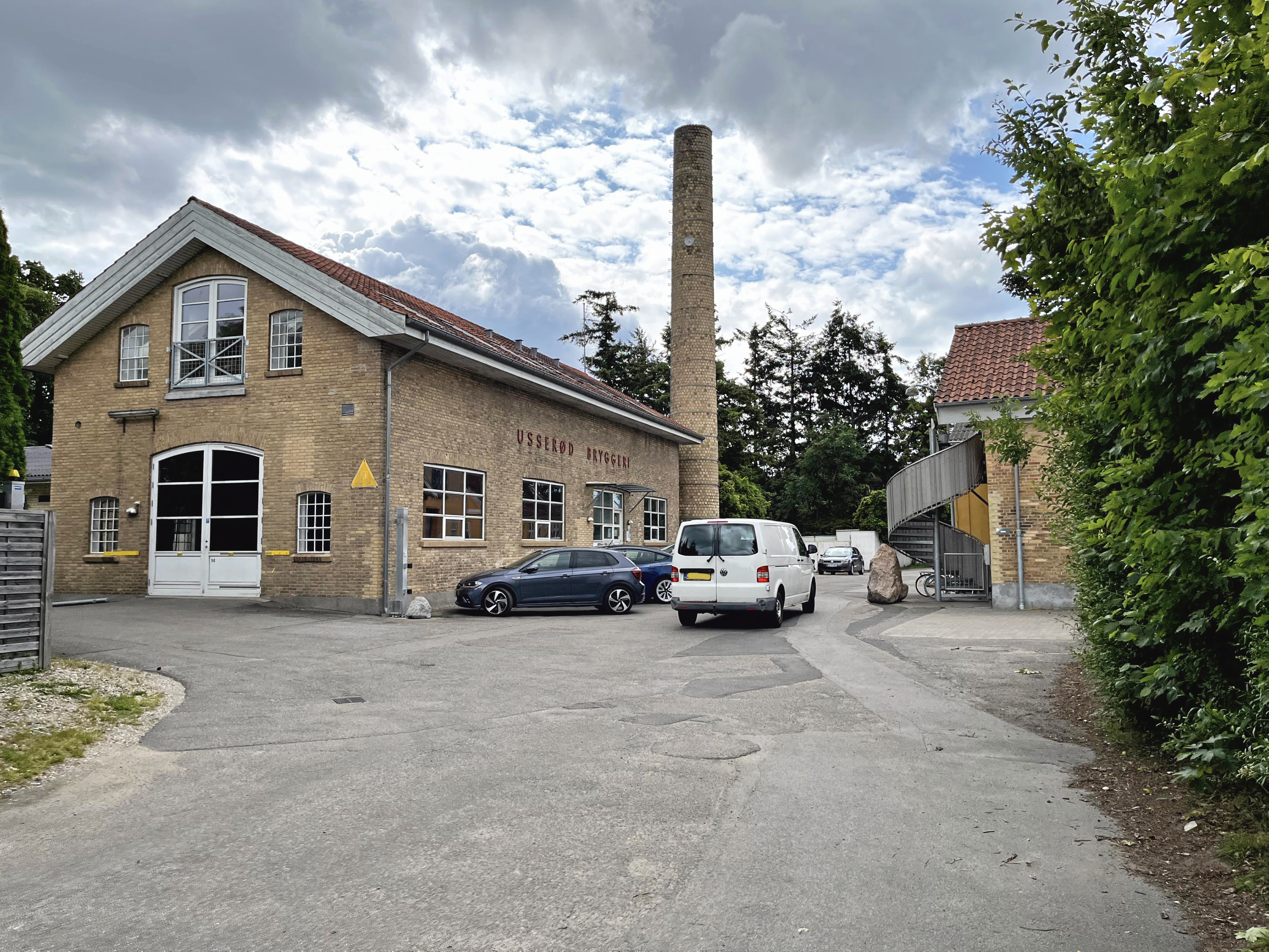 Området ved Usserød Bryggeri er hjertet i en kommende lokalplan.