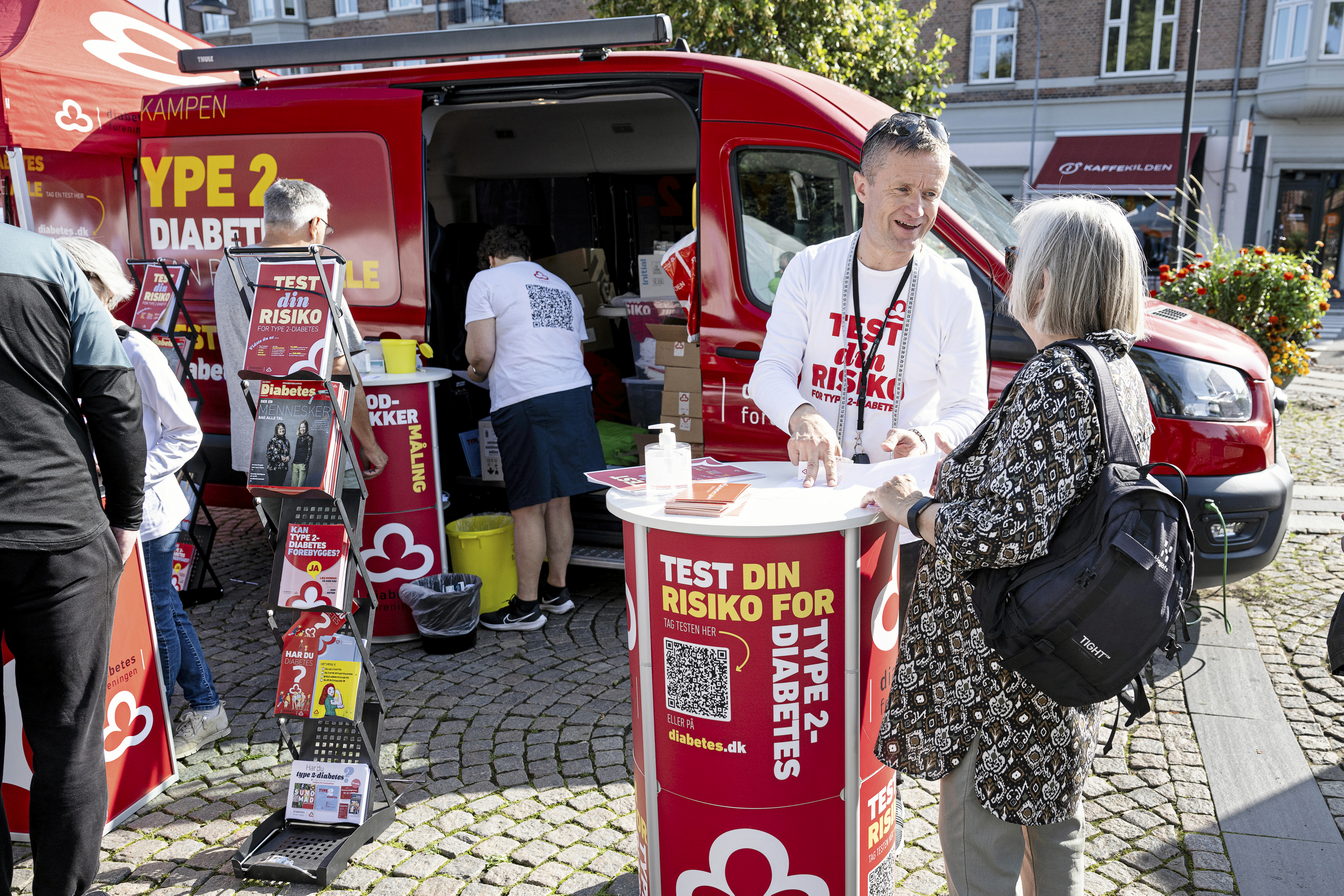 Diabetesforeningens sundhedsbus besøger Rødovre lørdag den 30 maj.