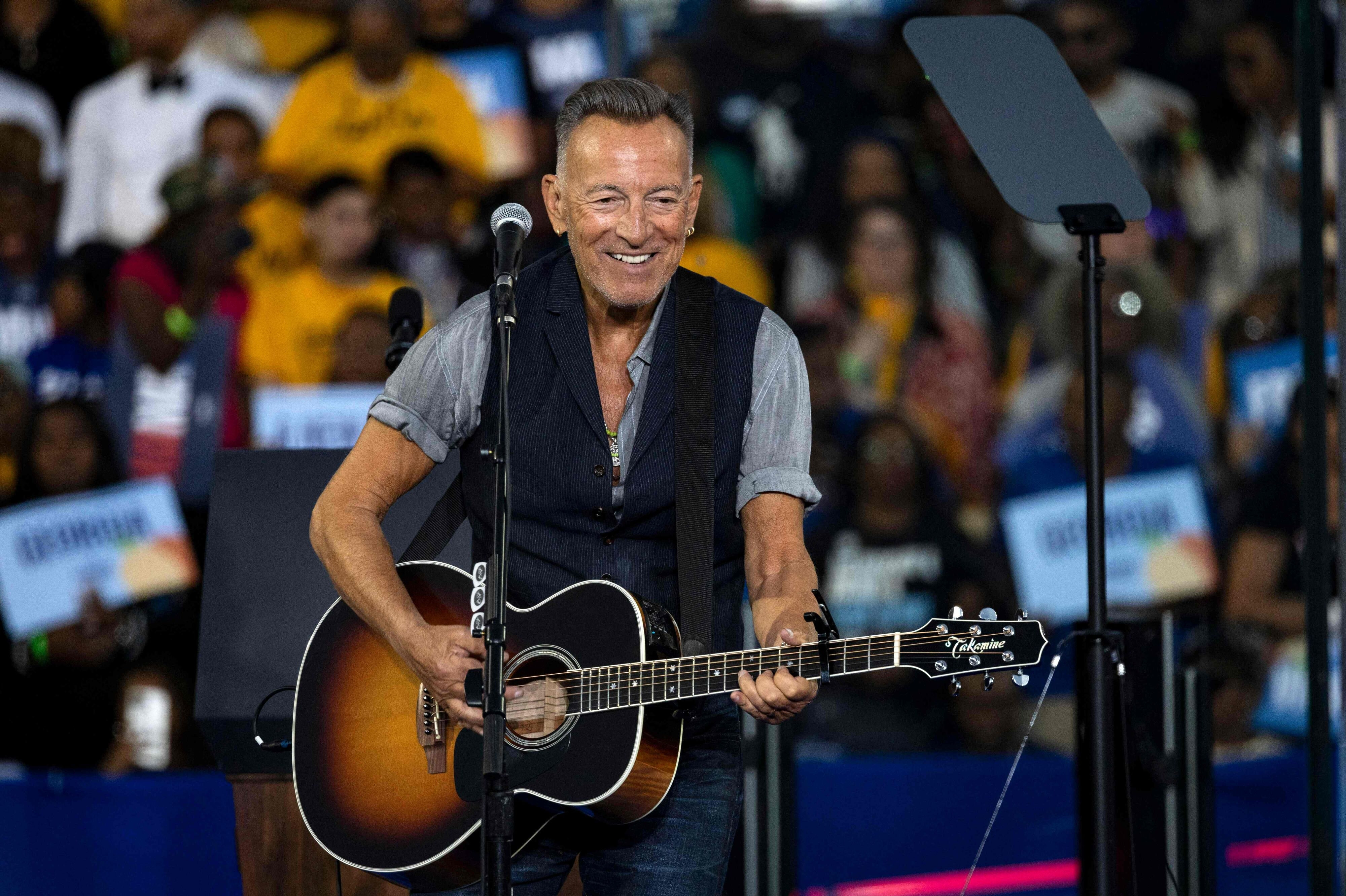 Bruce Springsteen optræder på festivalen Power to the People senere på året. (Arkivfoto).